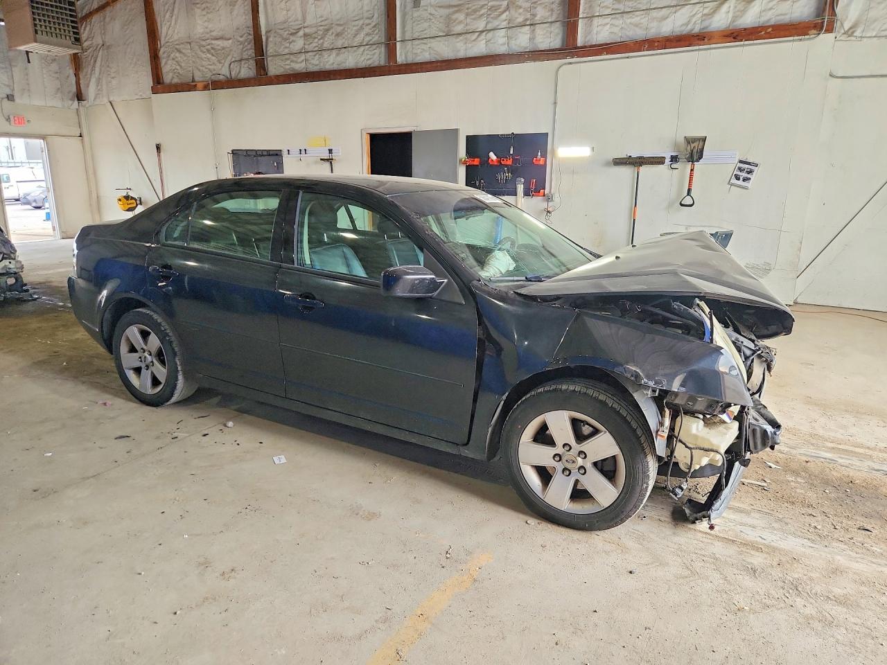 2007 Ford Fusion Se Black vin: 3FAHP07Z27R102841
