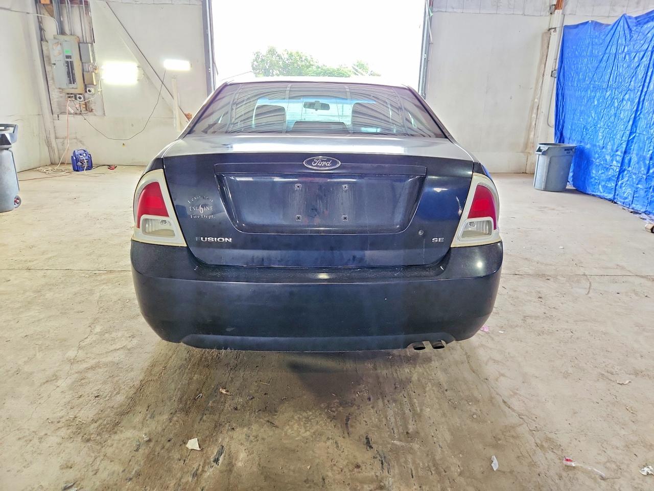 2007 Ford Fusion Se Black vin: 3FAHP07Z27R102841
