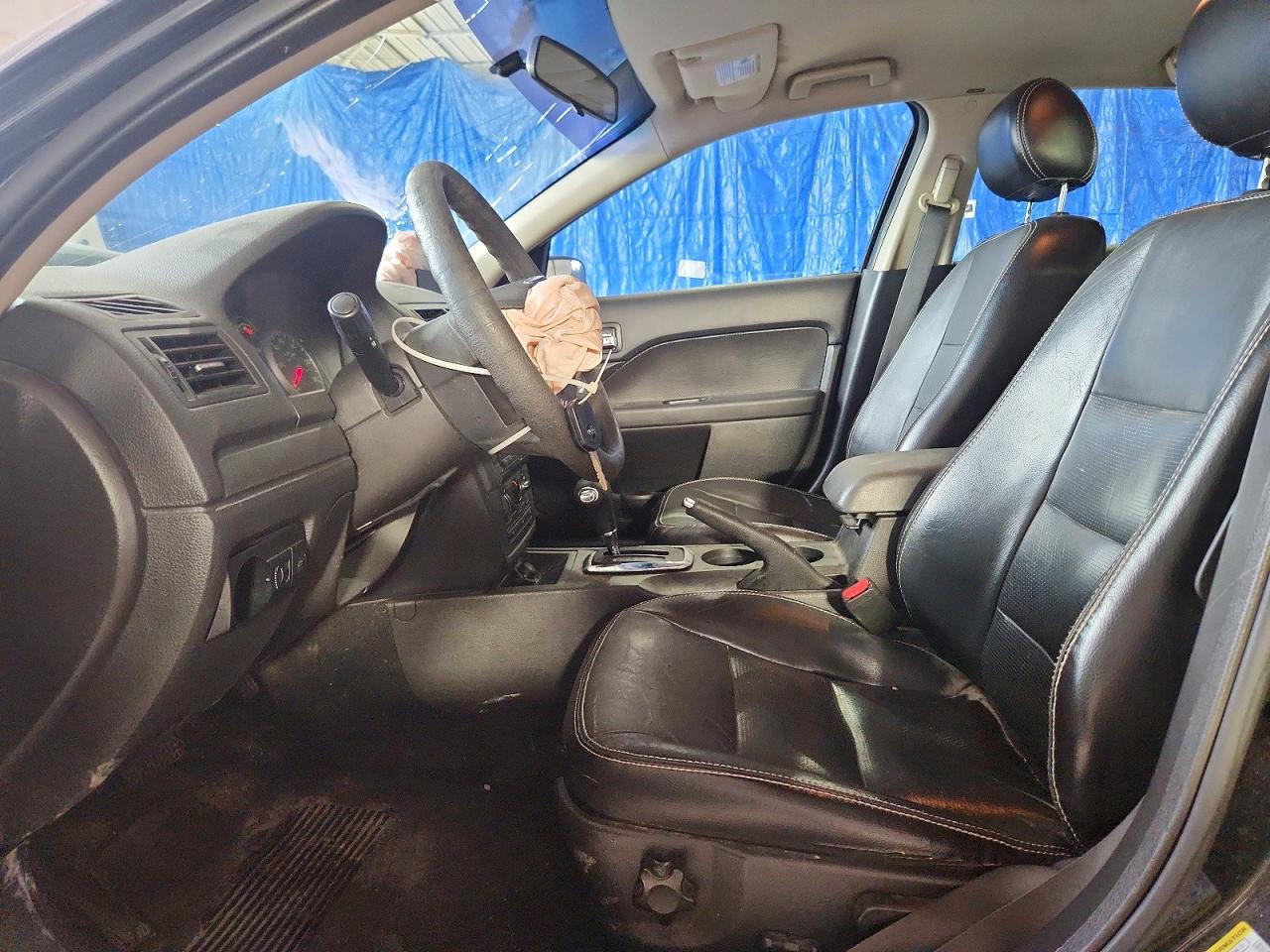 2007 Ford Fusion Se Black vin: 3FAHP07Z27R102841