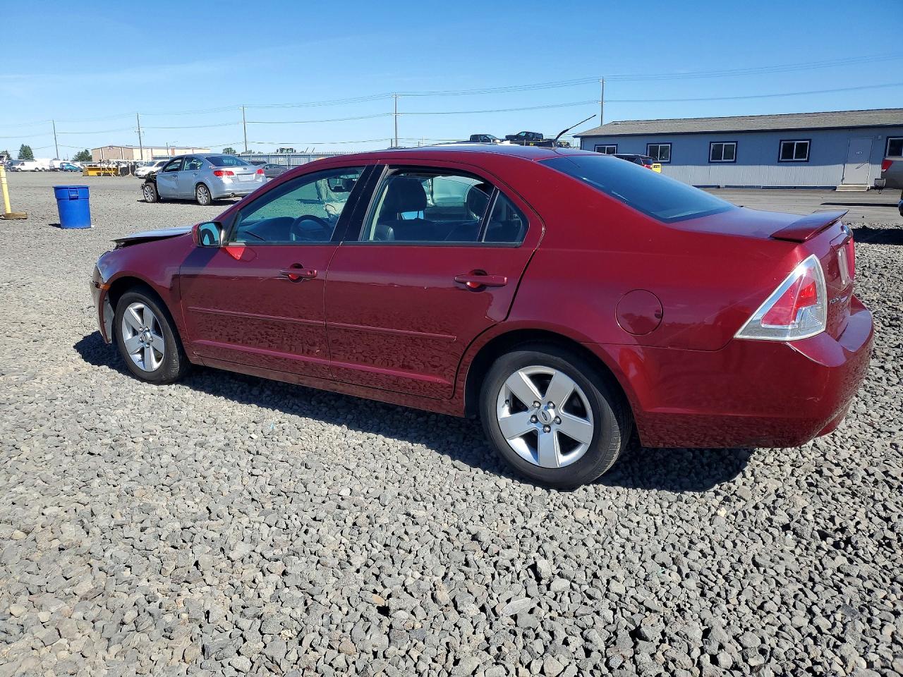 2007 Ford Fusion Se Red vin: 3FAHP07Z27R132826