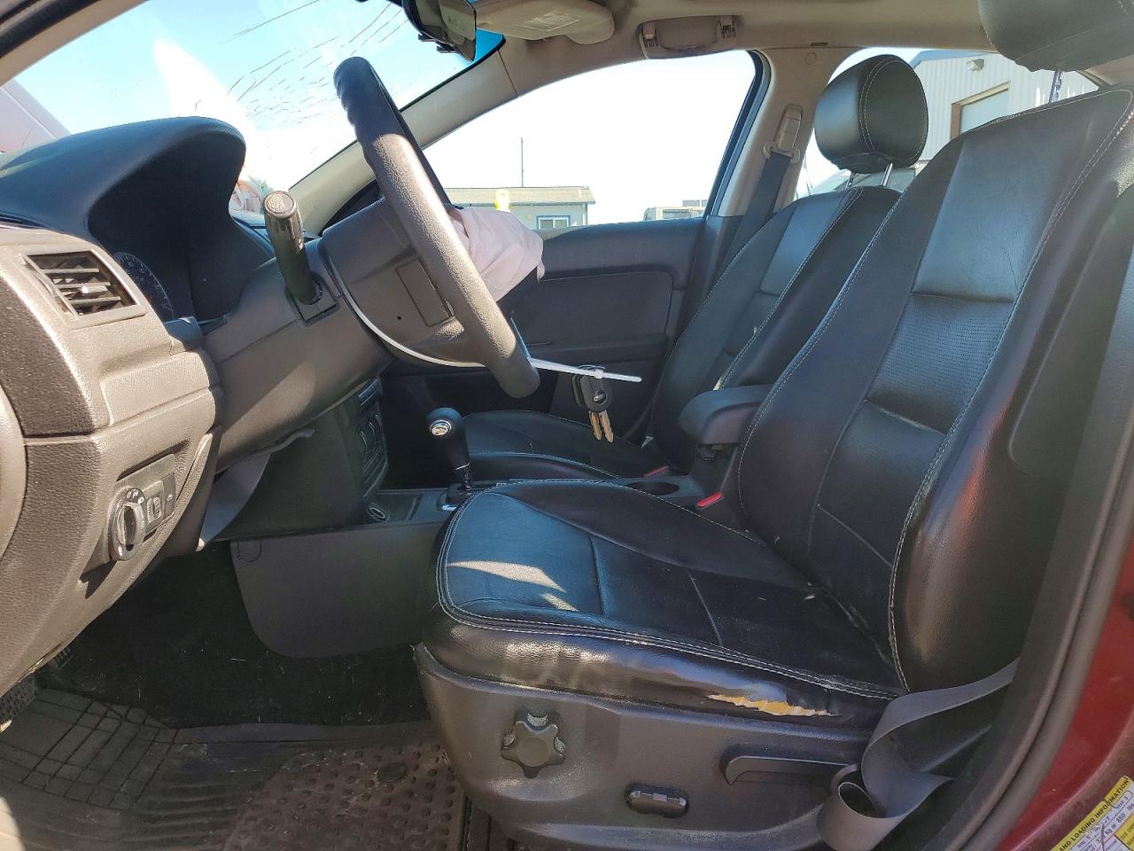 2007 Ford Fusion Se Red vin: 3FAHP07Z27R132826