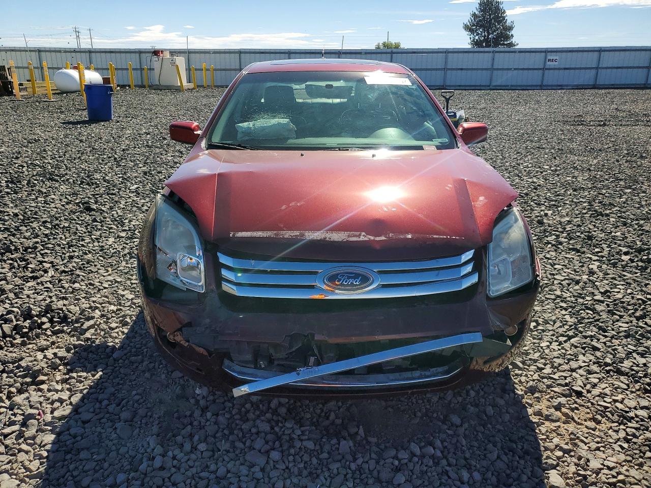 2007 Ford Fusion Se Red vin: 3FAHP07Z27R132826
