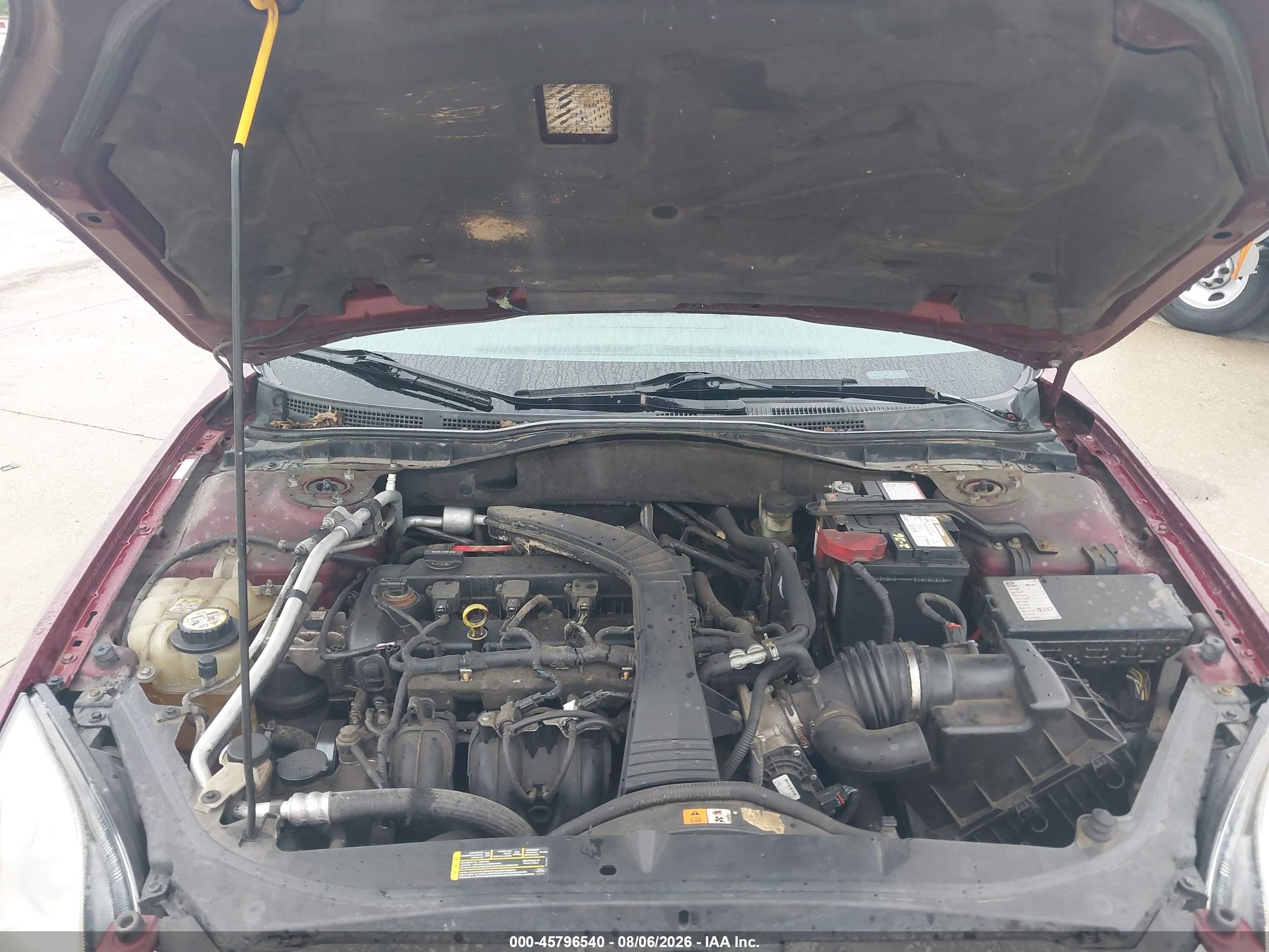 2007 Ford Fusion Se Red vin: 3FAHP07Z27R157001