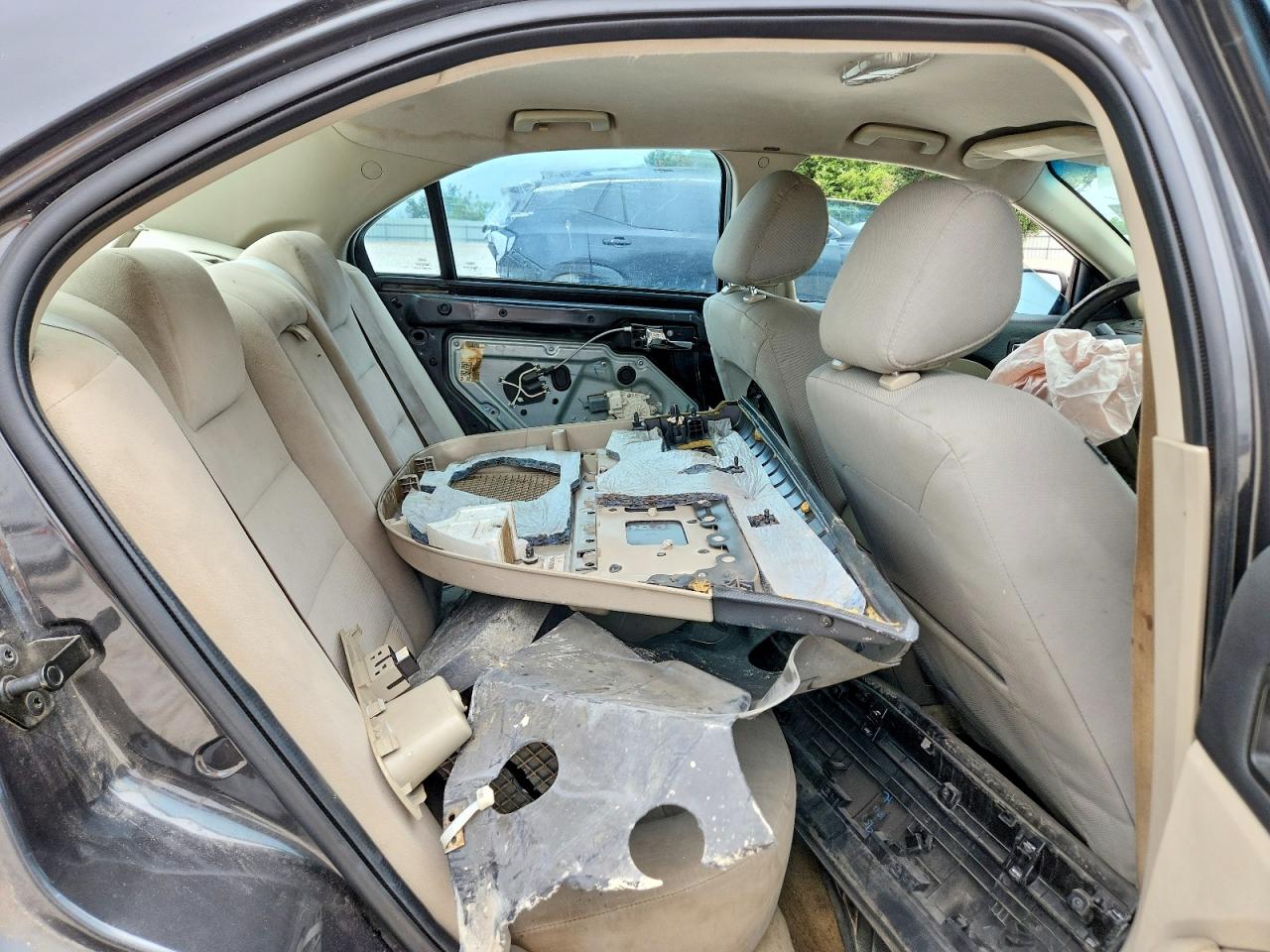 2007 Ford Fusion Se Charcoal vin: 3FAHP07Z27R234529