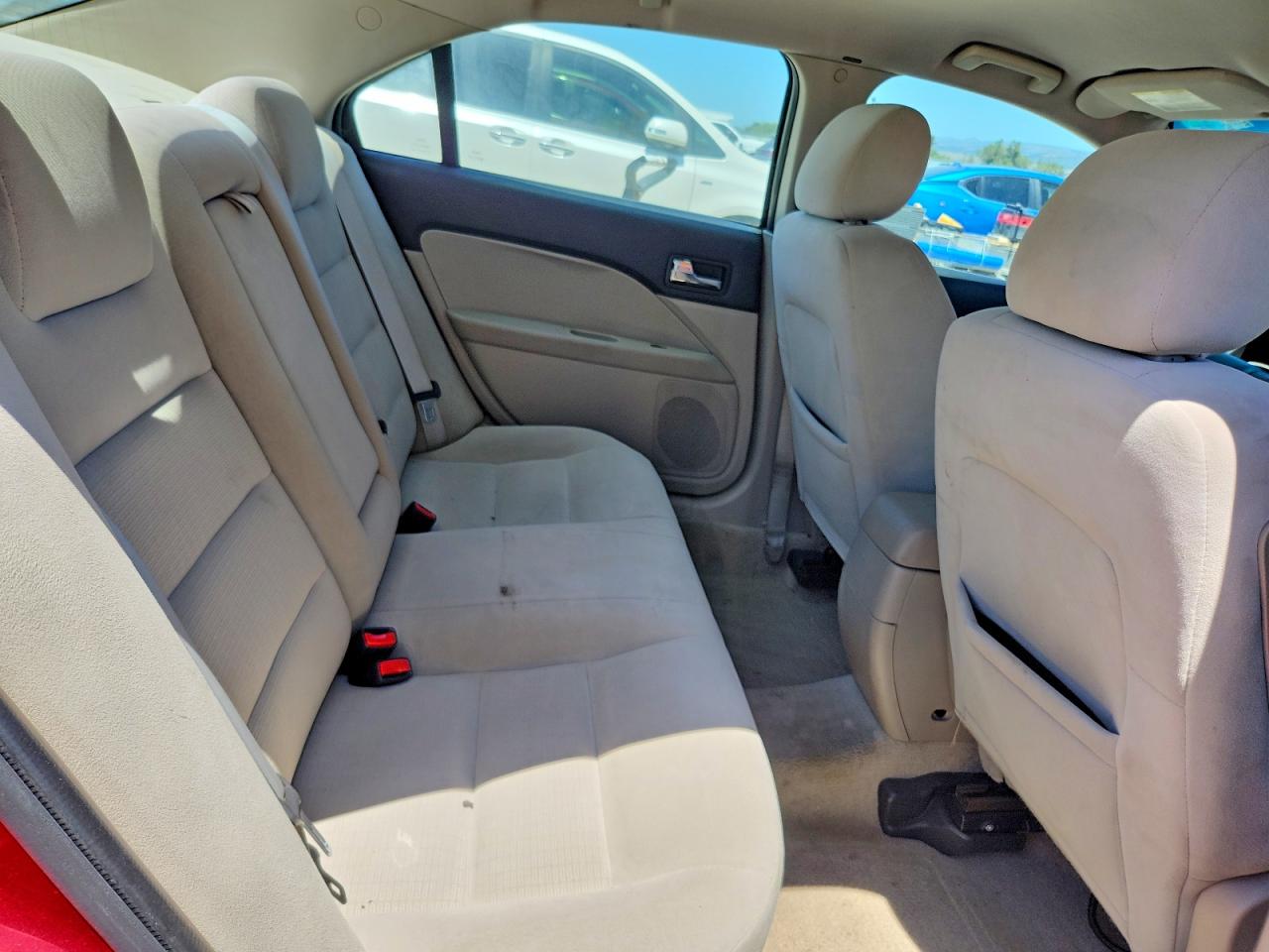 2008 Ford Fusion Se Red vin: 3FAHP07Z28R114473