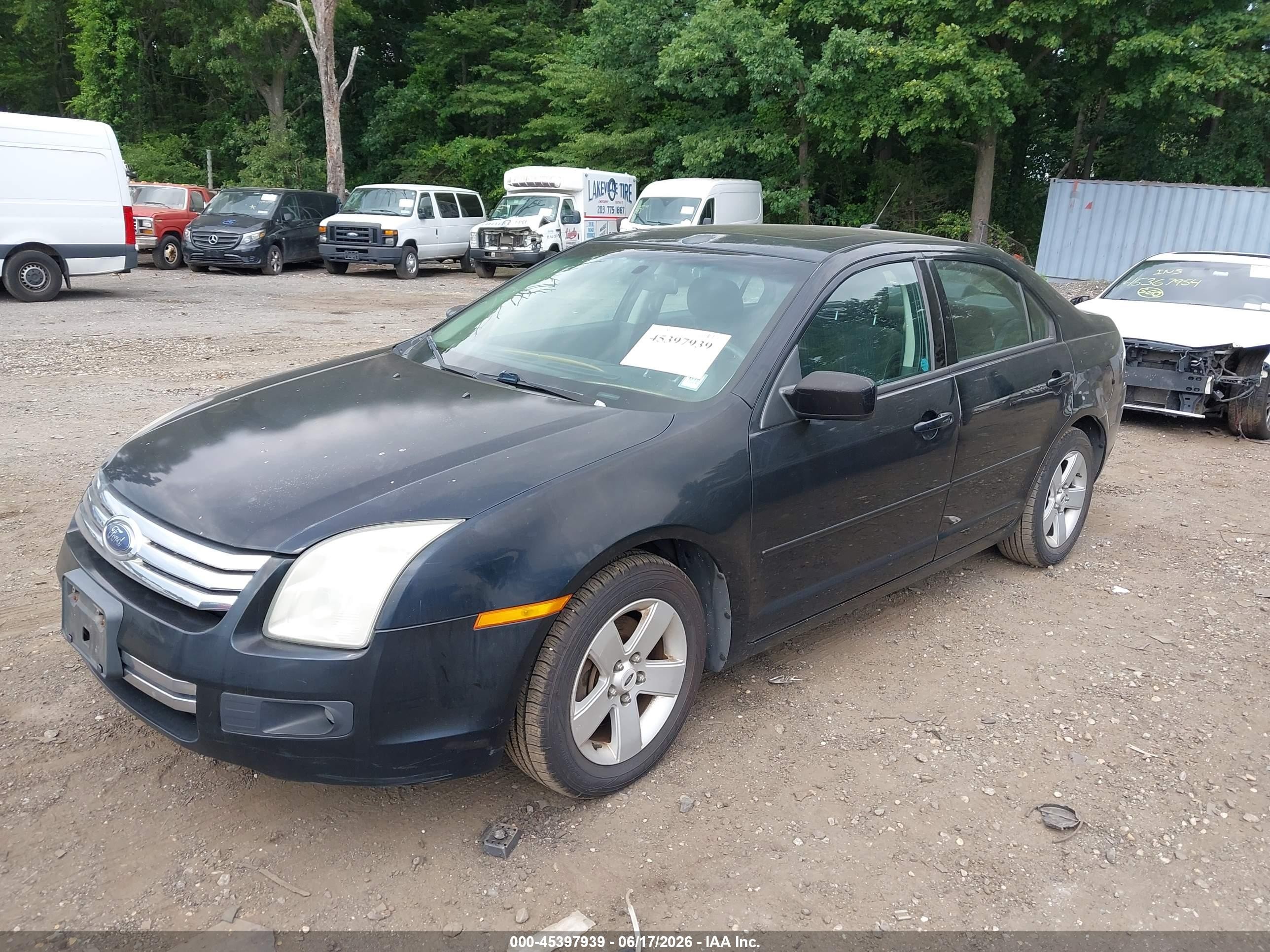 2008 Ford Fusion Se Black vin: 3FAHP07Z28R142029