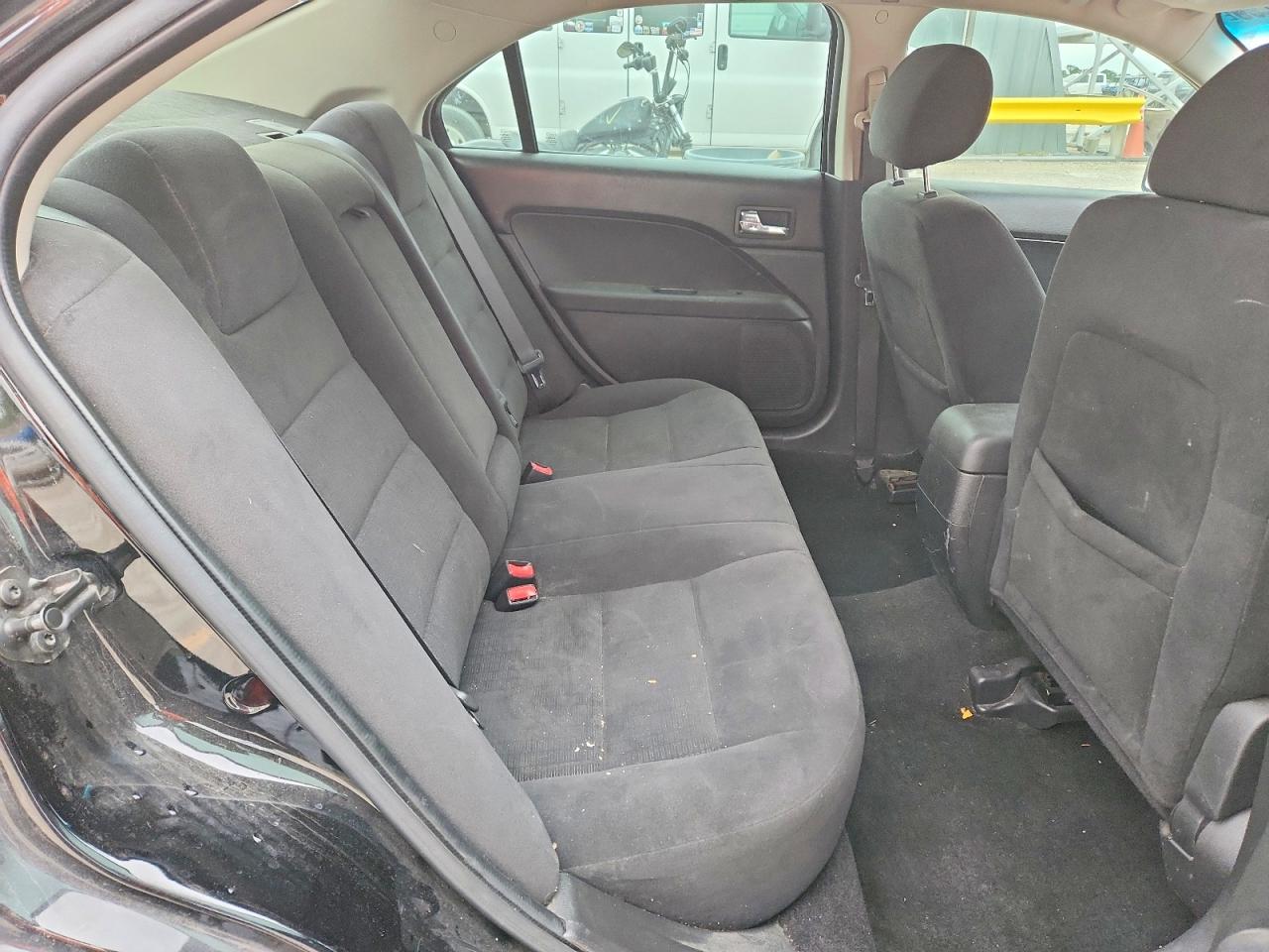 2008 Ford Fusion Se Black vin: 3FAHP07Z28R251249