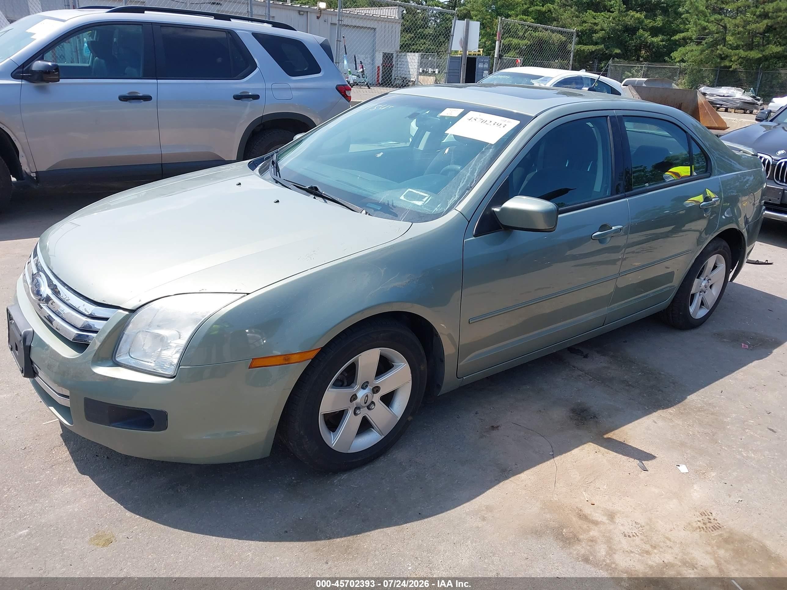 2009 Ford Fusion Se Зеленый vin: 3FAHP07Z29R142369