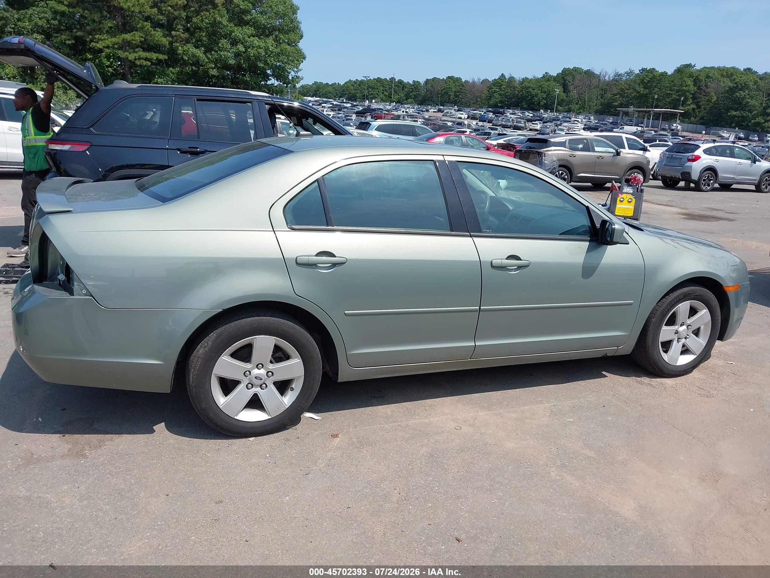 2009 Ford Fusion Se Зеленый vin: 3FAHP07Z29R142369