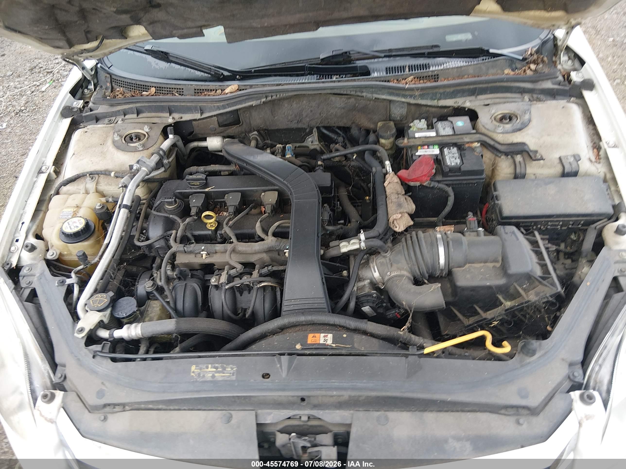 2009 Ford Fusion Se White vin: 3FAHP07Z29R148088