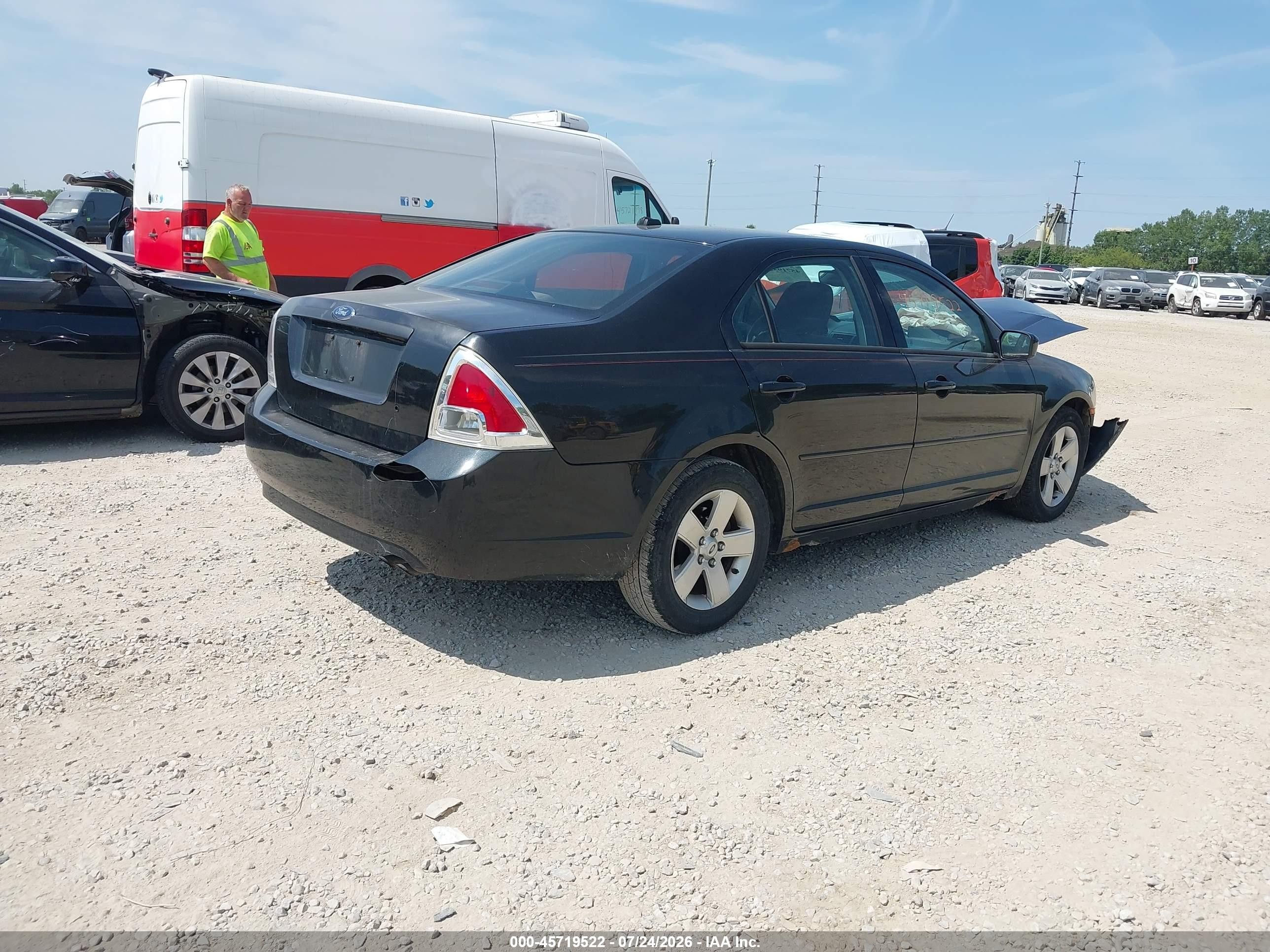 2009 Ford Fusion Se Black vin: 3FAHP07Z29R161875