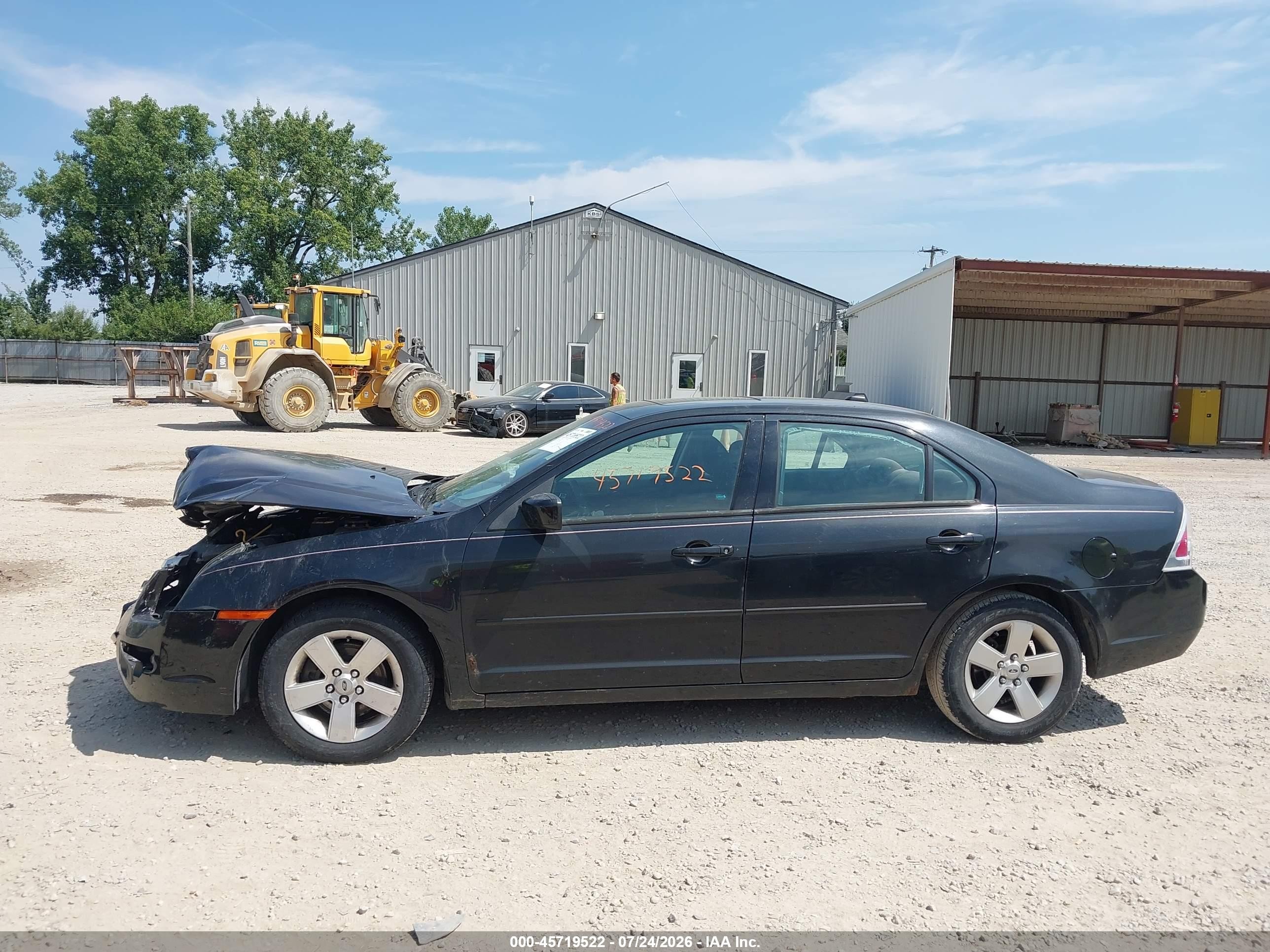 2009 Ford Fusion Se Black vin: 3FAHP07Z29R161875