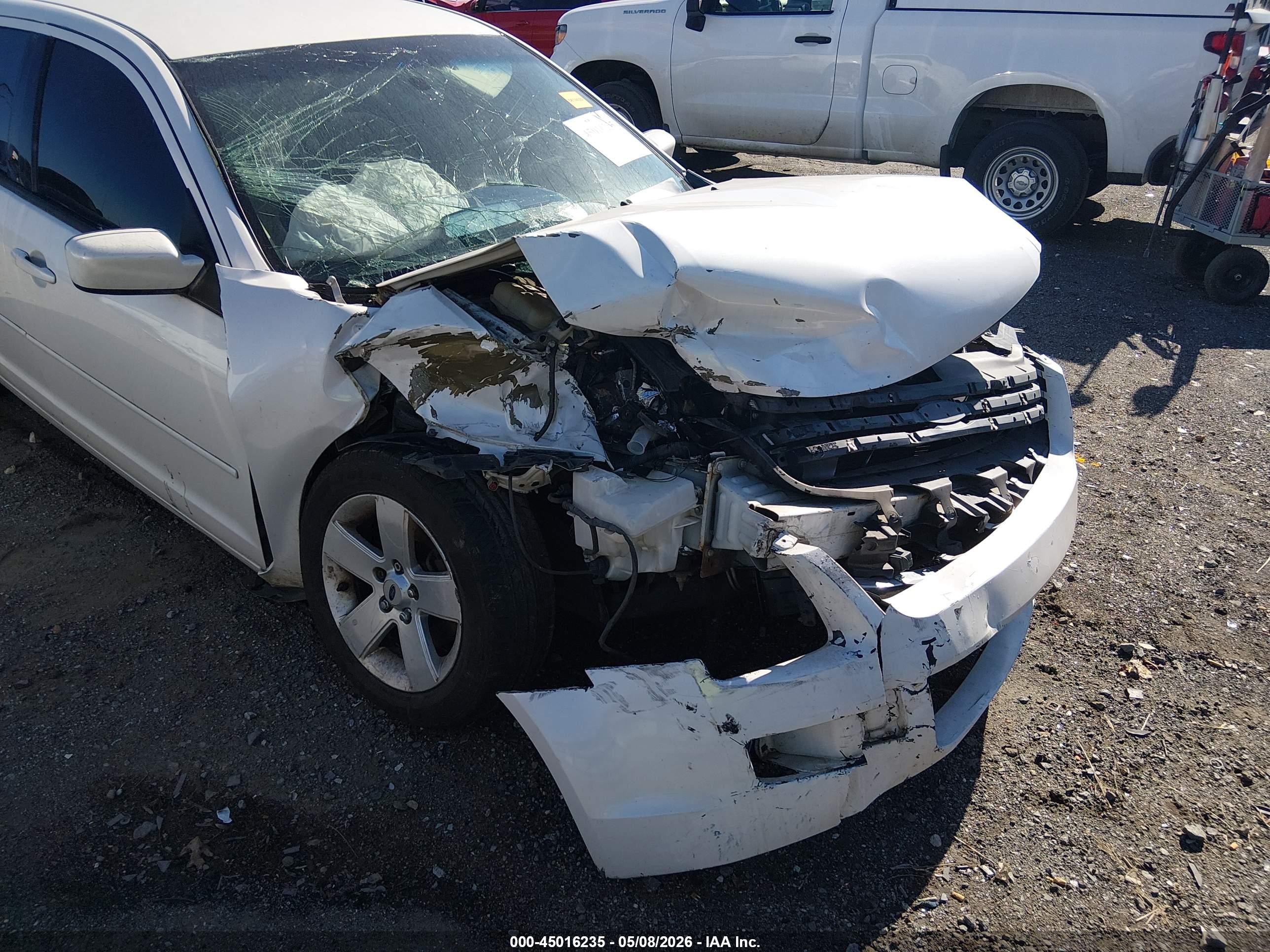 2009 Ford Fusion Se Белый vin: 3FAHP07Z29R164422
