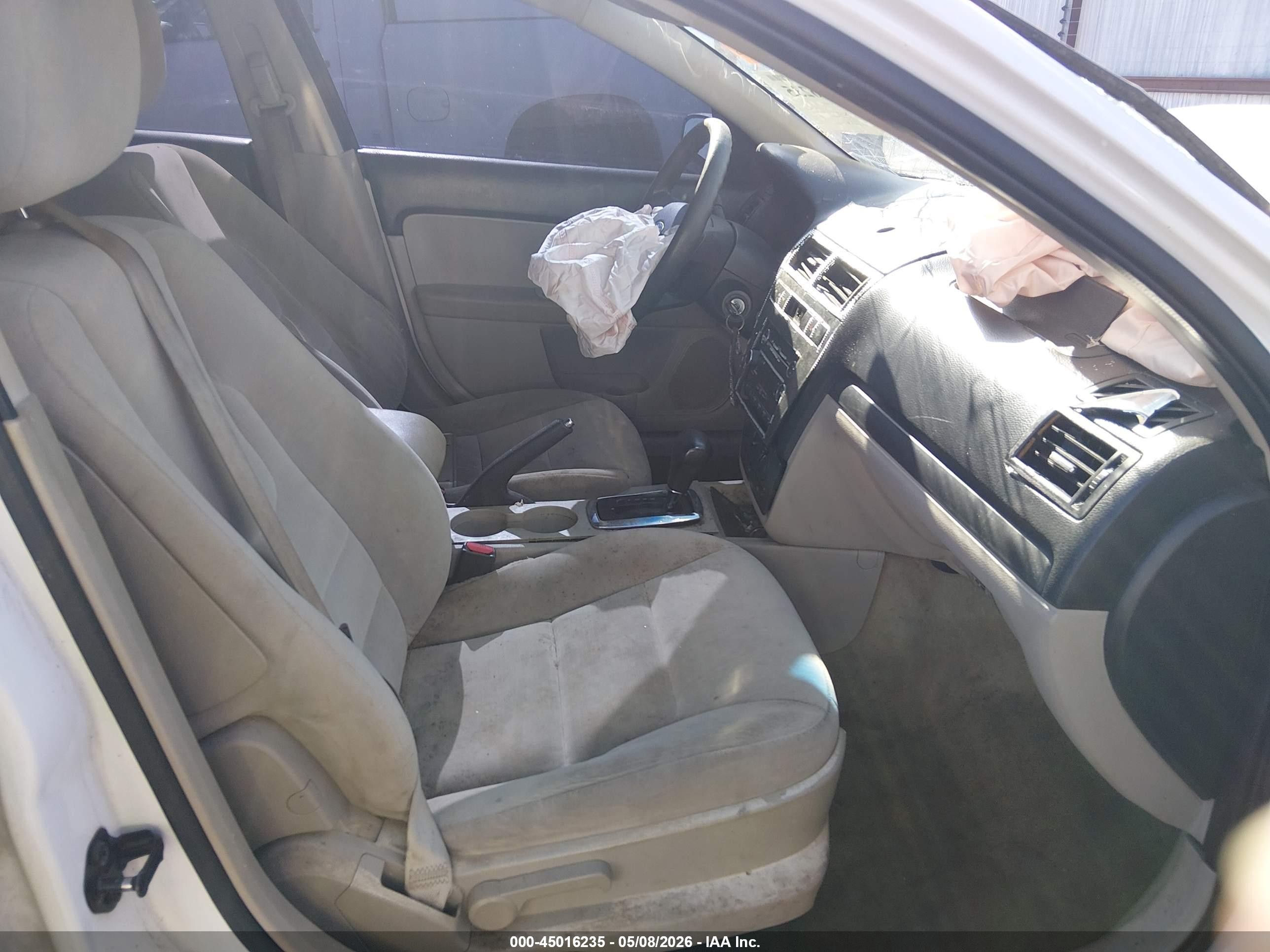 2009 Ford Fusion Se Белый vin: 3FAHP07Z29R164422