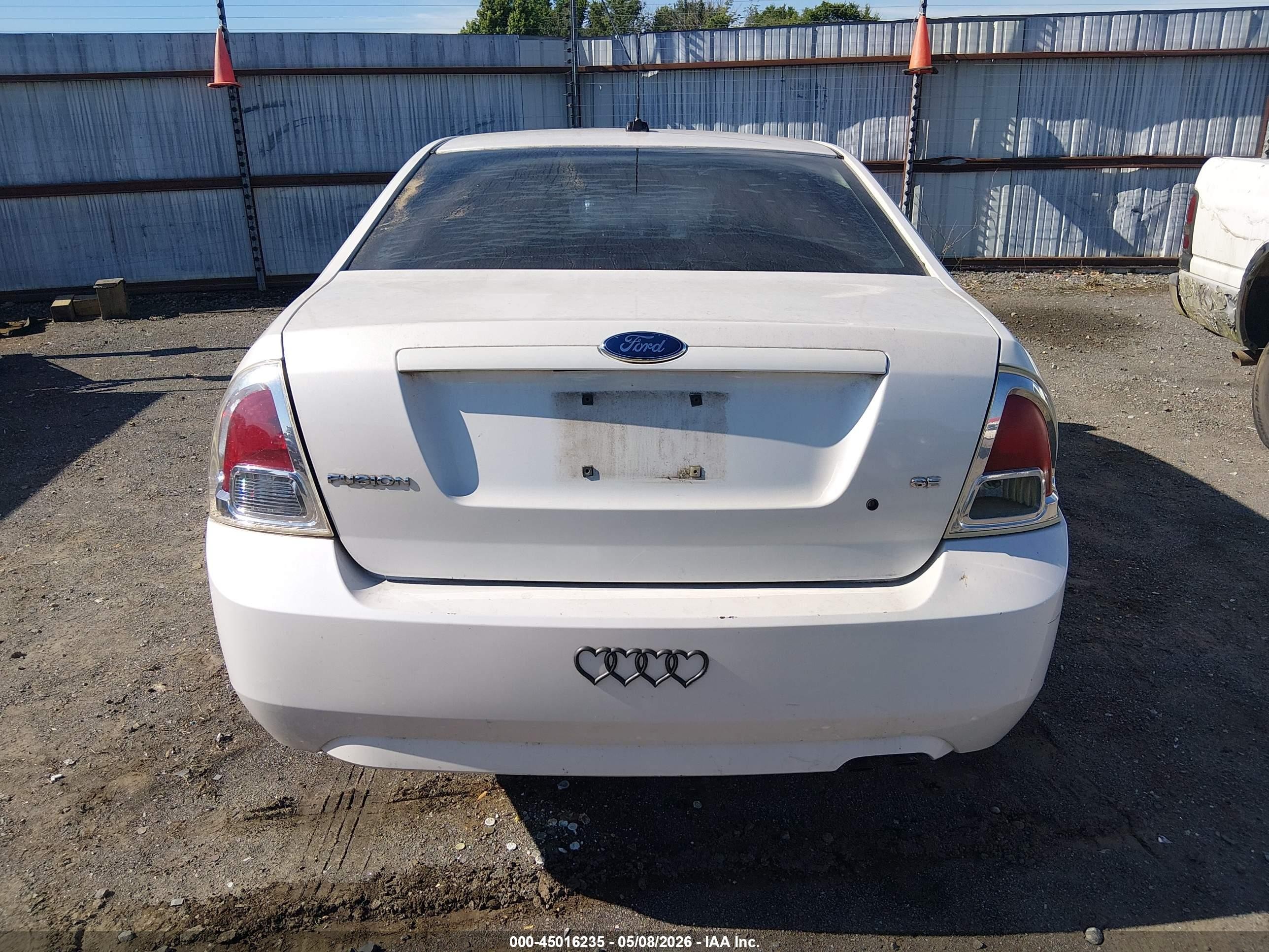 2009 Ford Fusion Se Белый vin: 3FAHP07Z29R164422