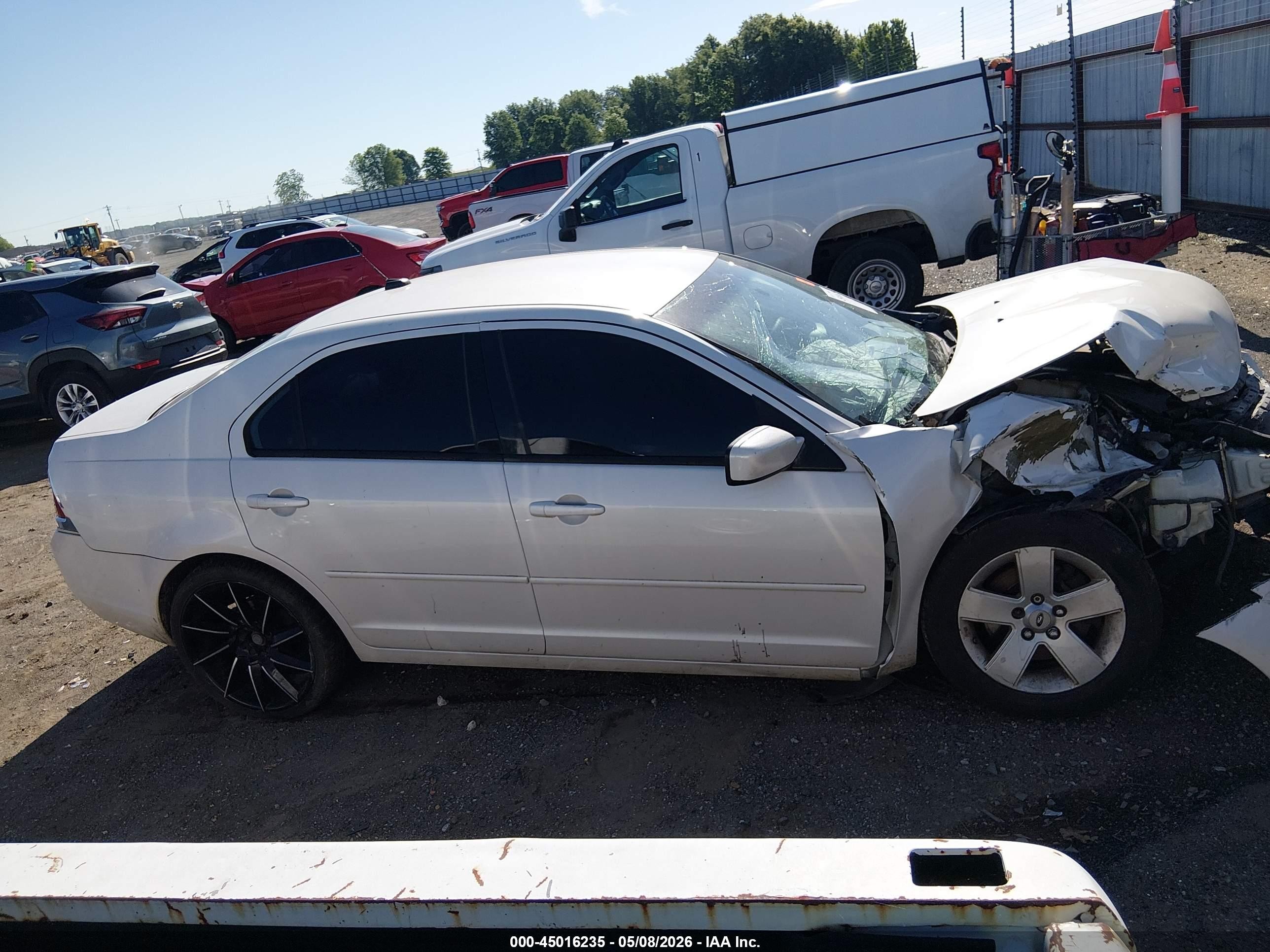 2009 Ford Fusion Se Белый vin: 3FAHP07Z29R164422