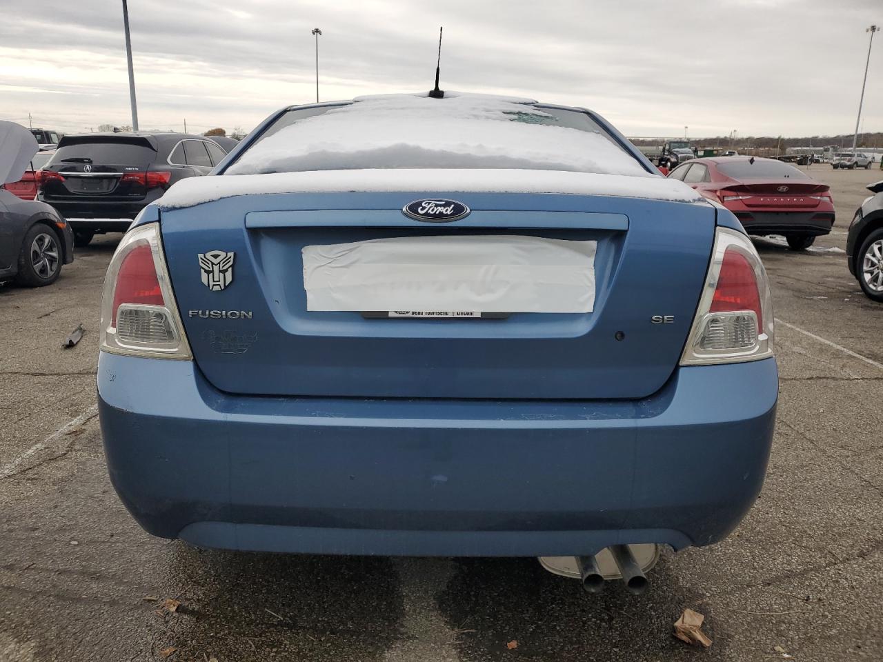 2009 Ford Fusion Se Blue vin: 3FAHP07Z29R170818