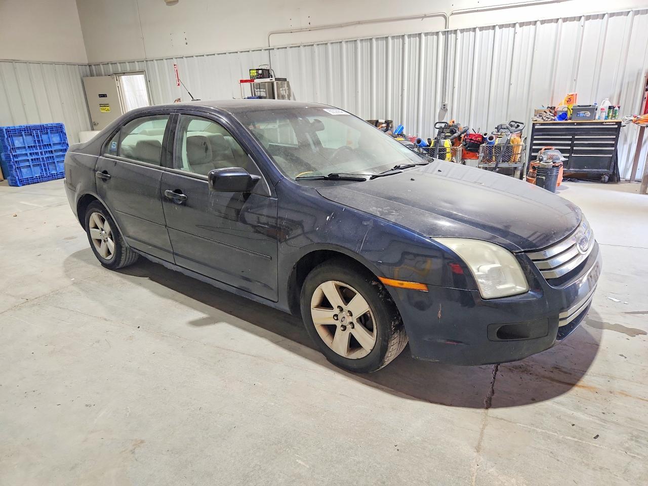 2009 Ford Fusion Se Blue vin: 3FAHP07Z29R175064