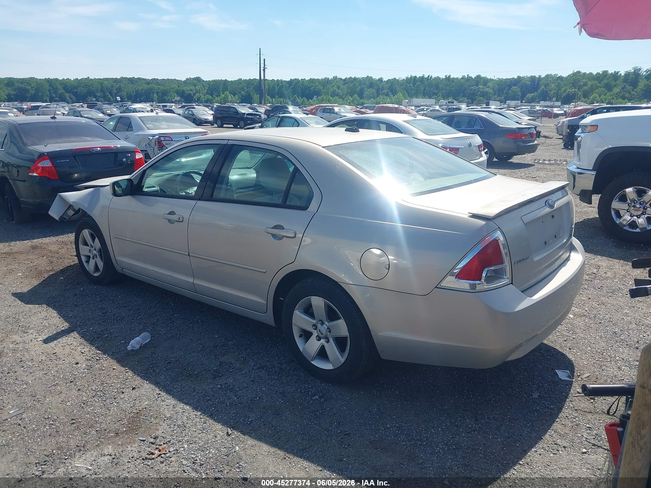2009 Ford Fusion Se Beige vin: 3FAHP07Z29R179874