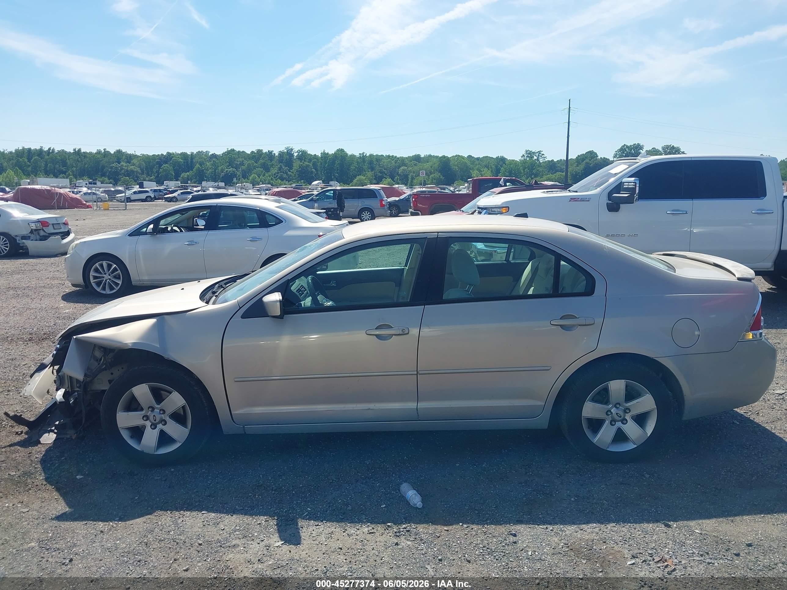 2009 Ford Fusion Se Beige vin: 3FAHP07Z29R179874