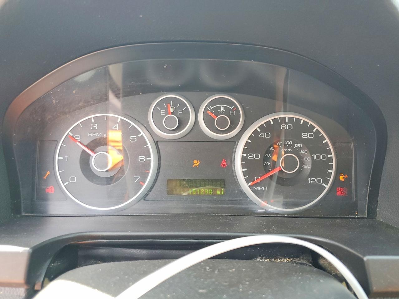 2007 Ford Fusion Se Burgundy vin: 3FAHP07Z37R152227