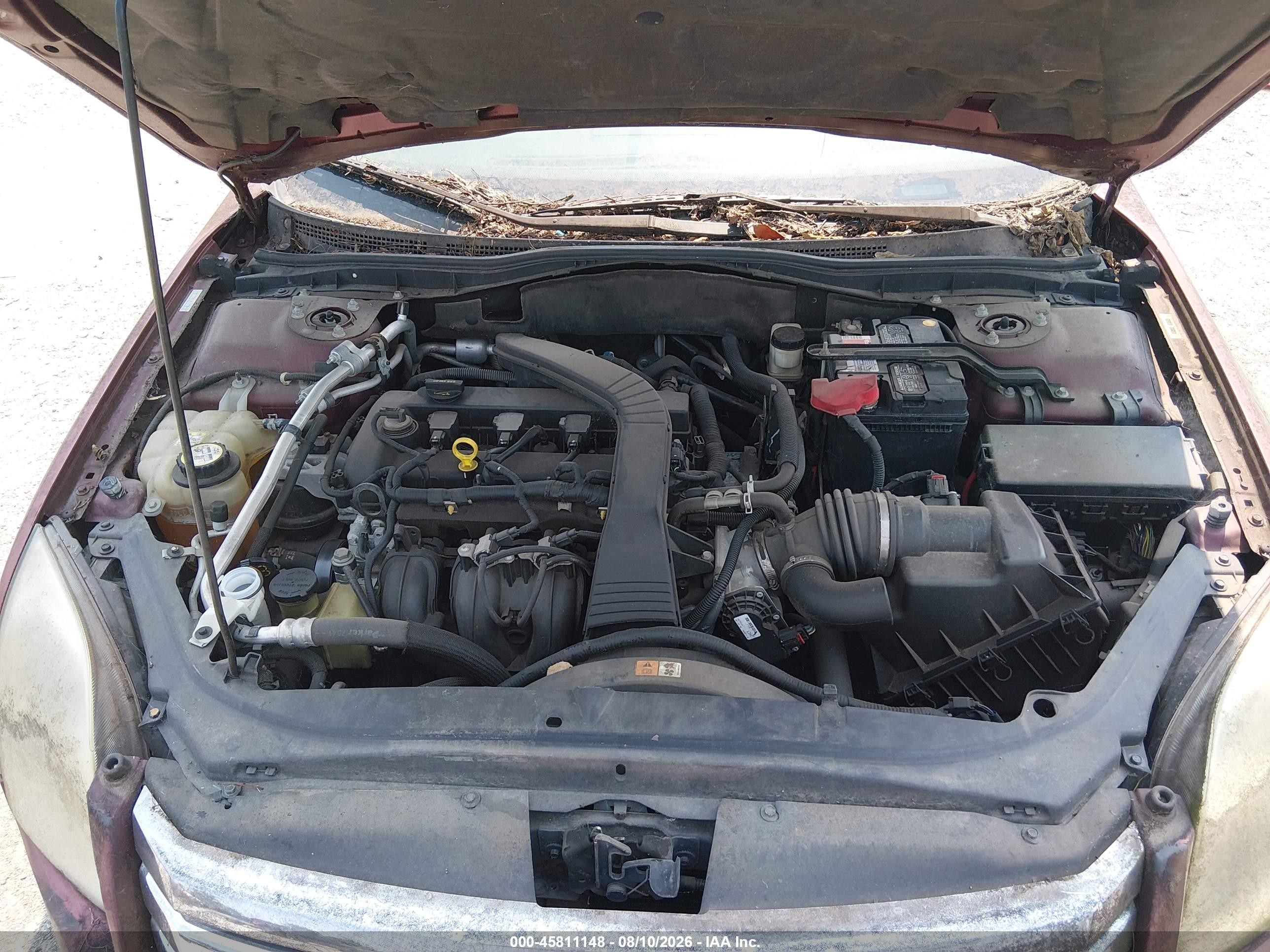 2007 Ford Fusion Se Maroon vin: 3FAHP07Z37R153488