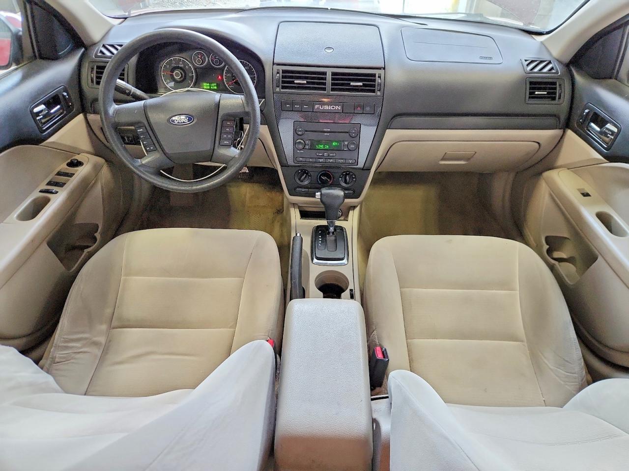 2007 Ford Fusion Se Red vin: 3FAHP07Z37R249072