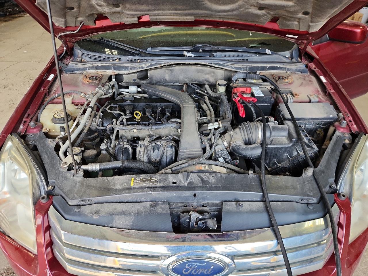 2007 Ford Fusion Se Red vin: 3FAHP07Z37R249072