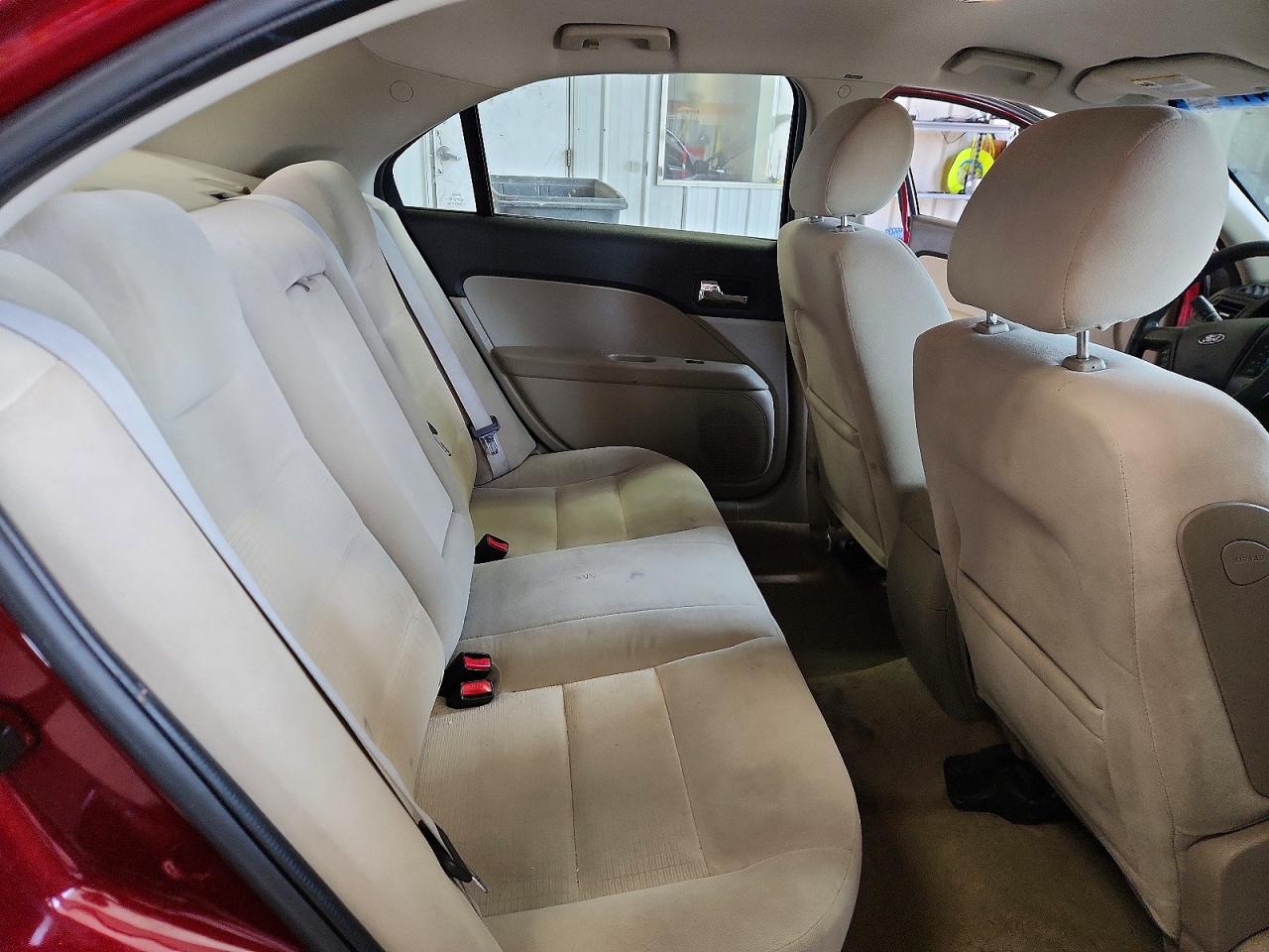 2007 Ford Fusion Se Red vin: 3FAHP07Z37R249072