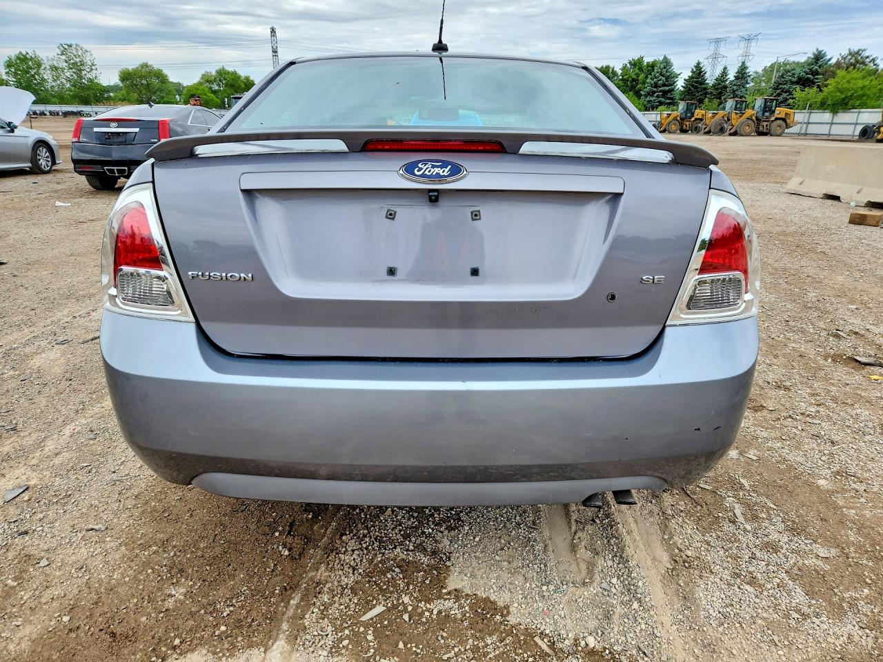 2007 Ford Fusion Se Gray vin: 3FAHP07Z37R261562