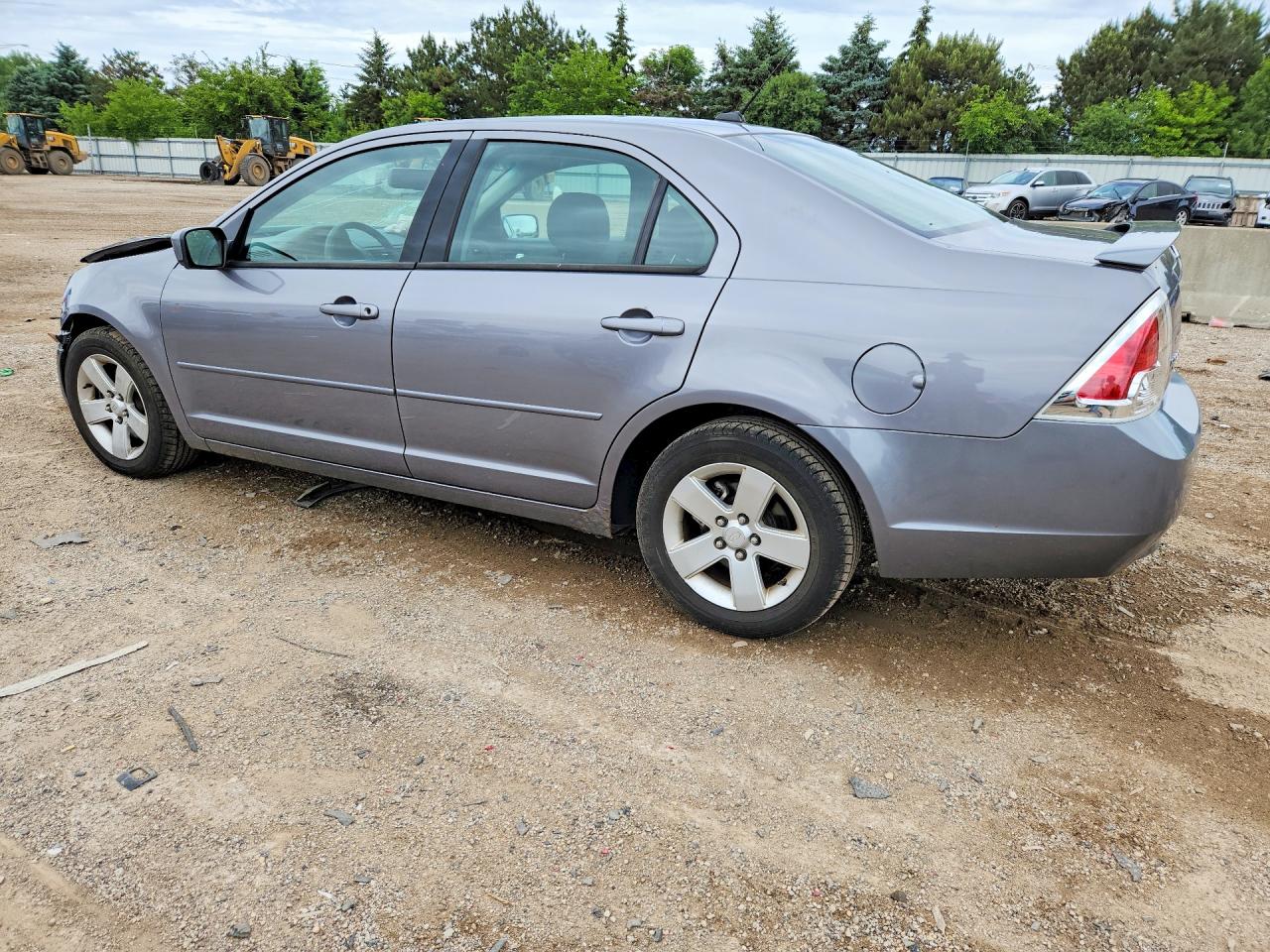 2007 Ford Fusion Se Gray vin: 3FAHP07Z37R261562