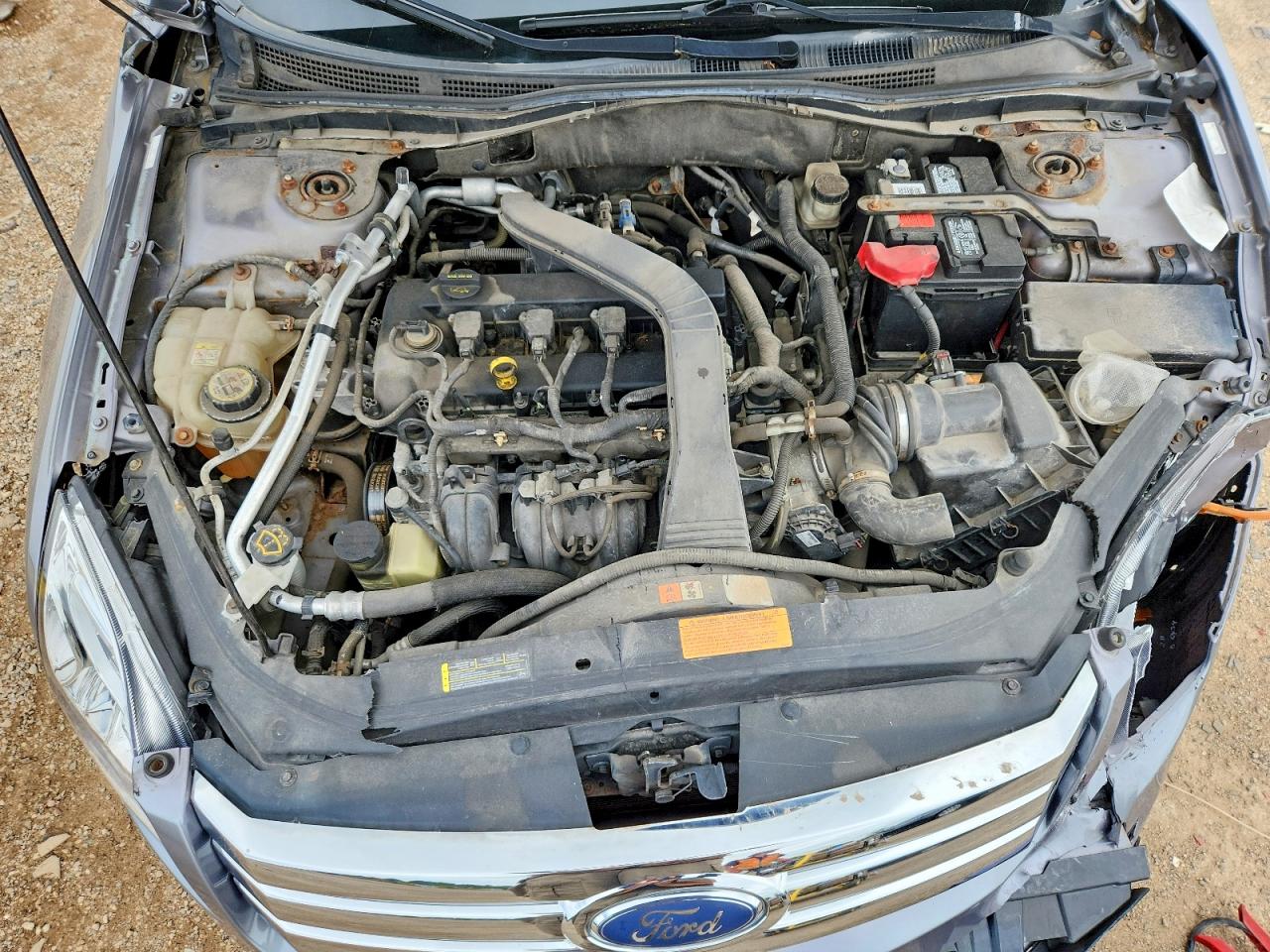 2007 Ford Fusion Se Gray vin: 3FAHP07Z37R261562