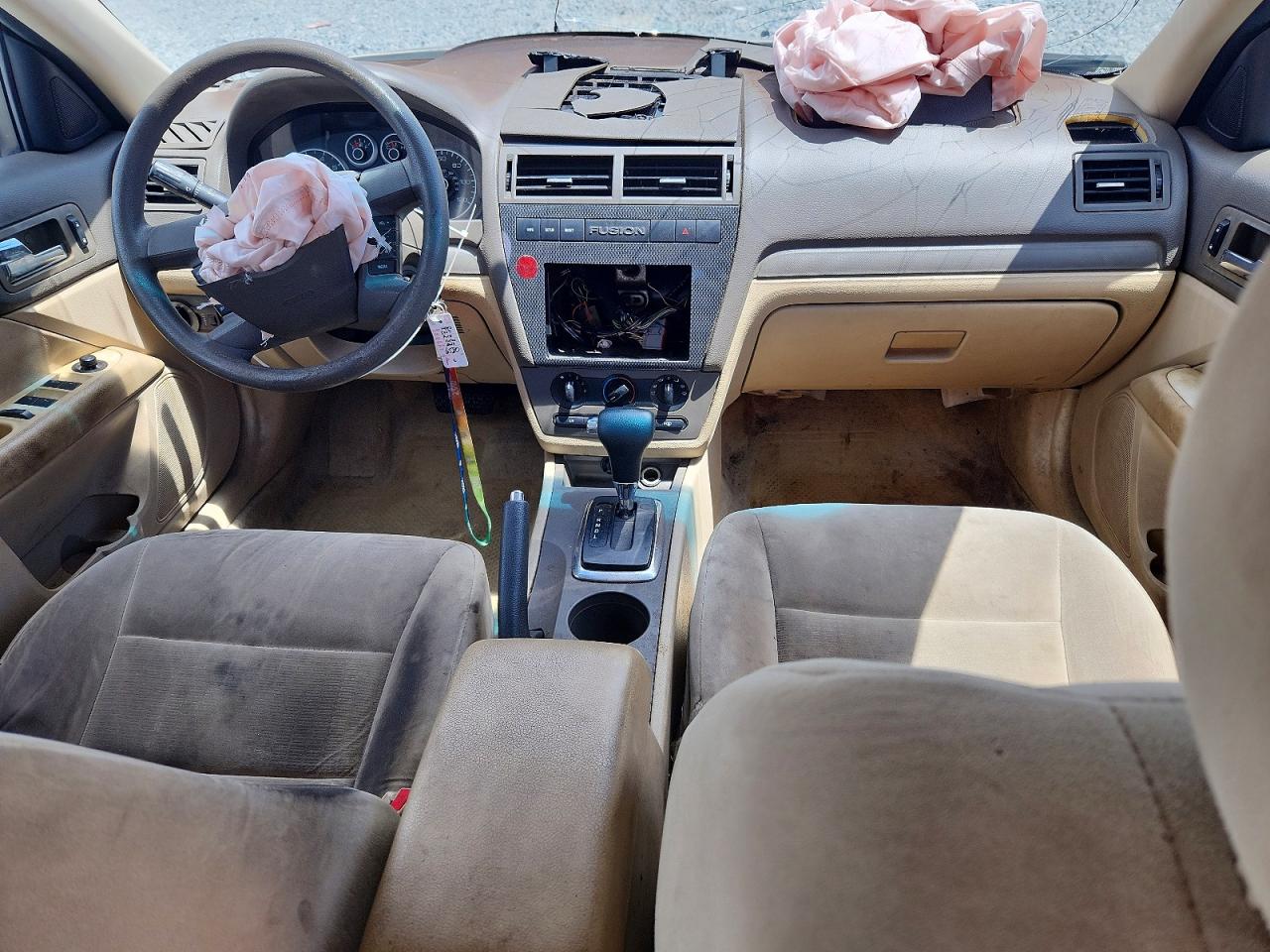 2007 Ford Fusion Se Tan vin: 3FAHP07Z37R276580