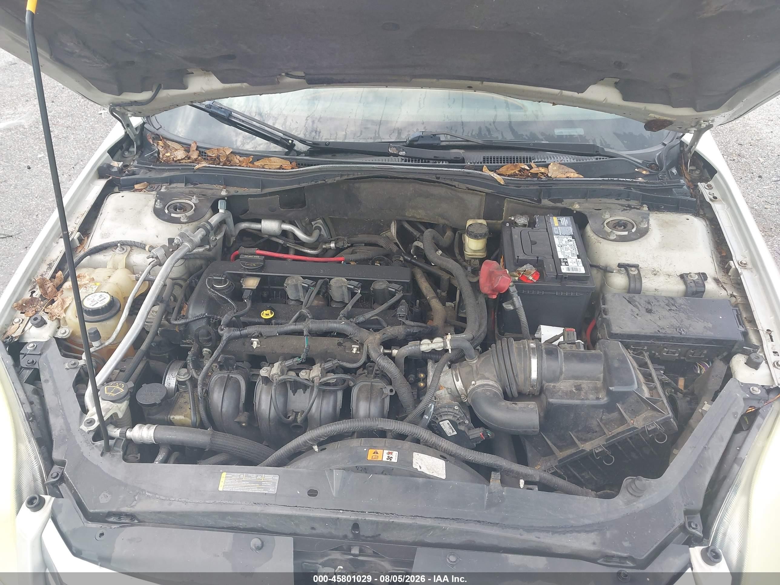 2008 Ford Fusion Se Beige vin: 3FAHP07Z38R197802