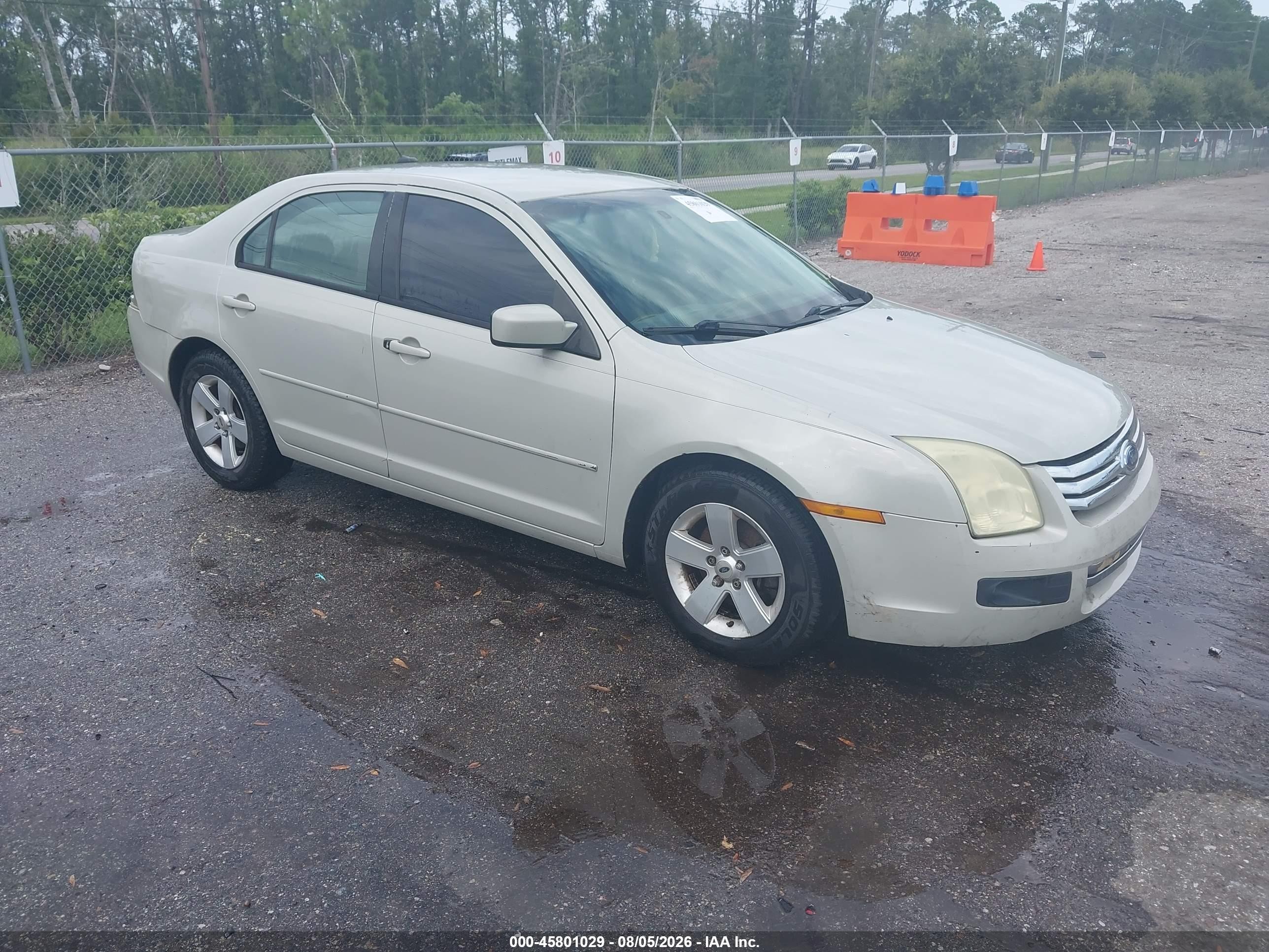 2008 Ford Fusion Se Beige vin: 3FAHP07Z38R197802