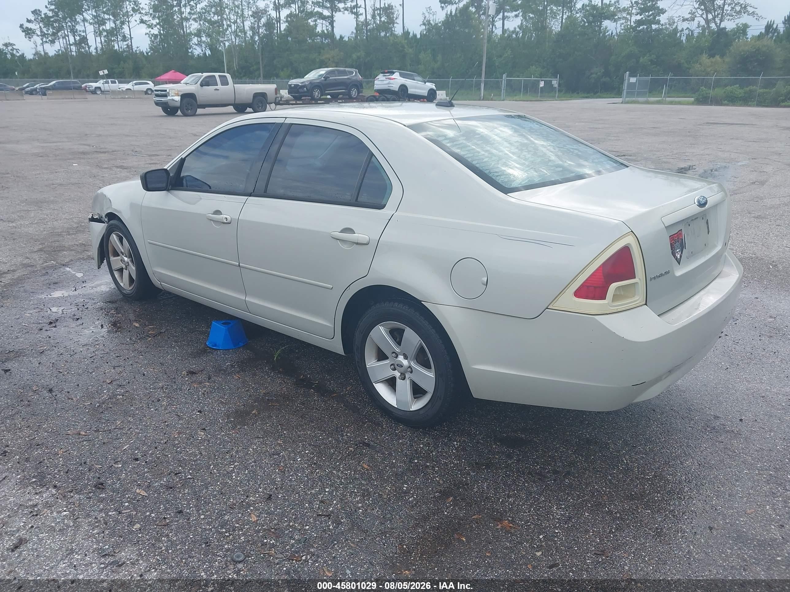 2008 Ford Fusion Se Beige vin: 3FAHP07Z38R197802