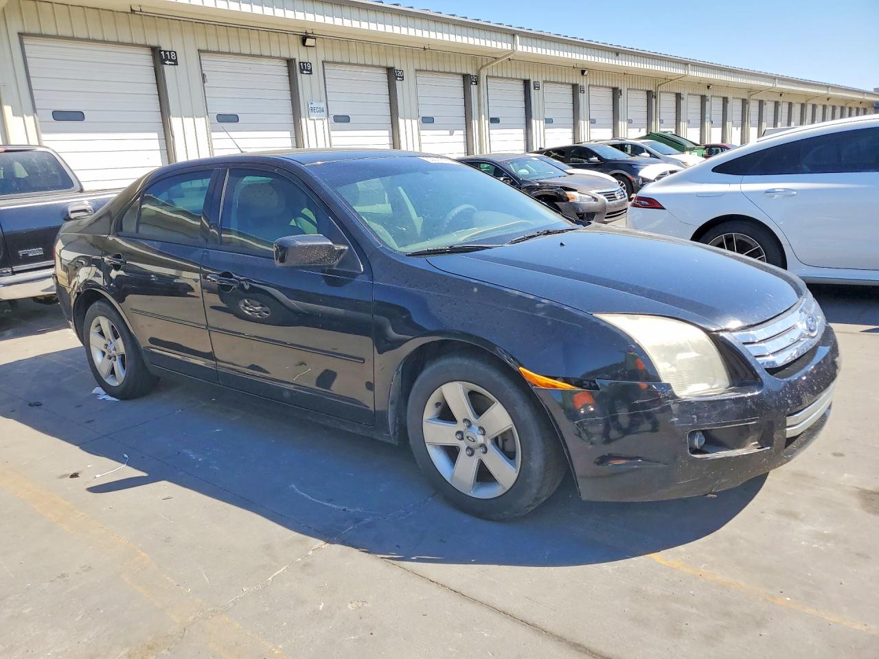 2008 Ford Fusion Se Black vin: 3FAHP07Z38R256184