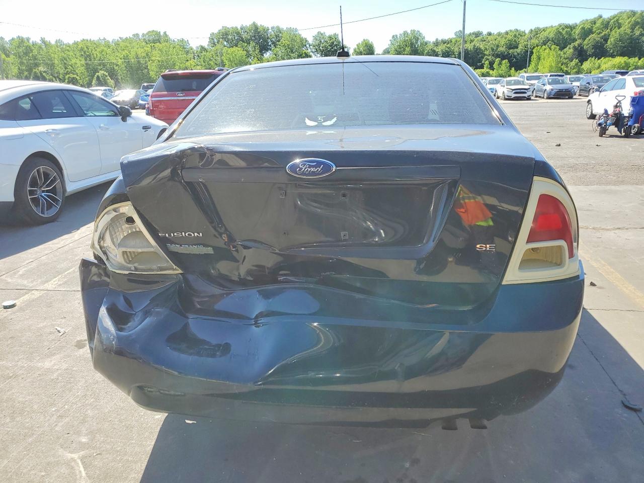 2008 Ford Fusion Se Black vin: 3FAHP07Z38R256184