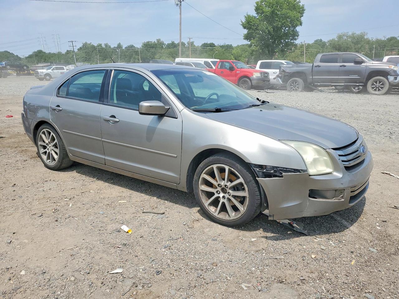 2008 Ford Fusion Se Silver vin: 3FAHP07Z38R272420