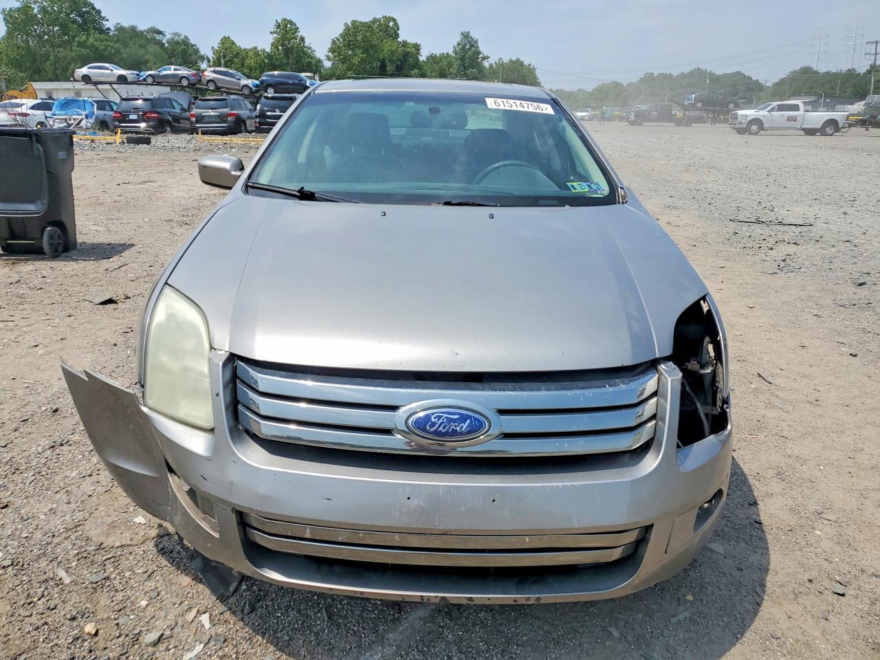 2008 Ford Fusion Se Silver vin: 3FAHP07Z38R272420