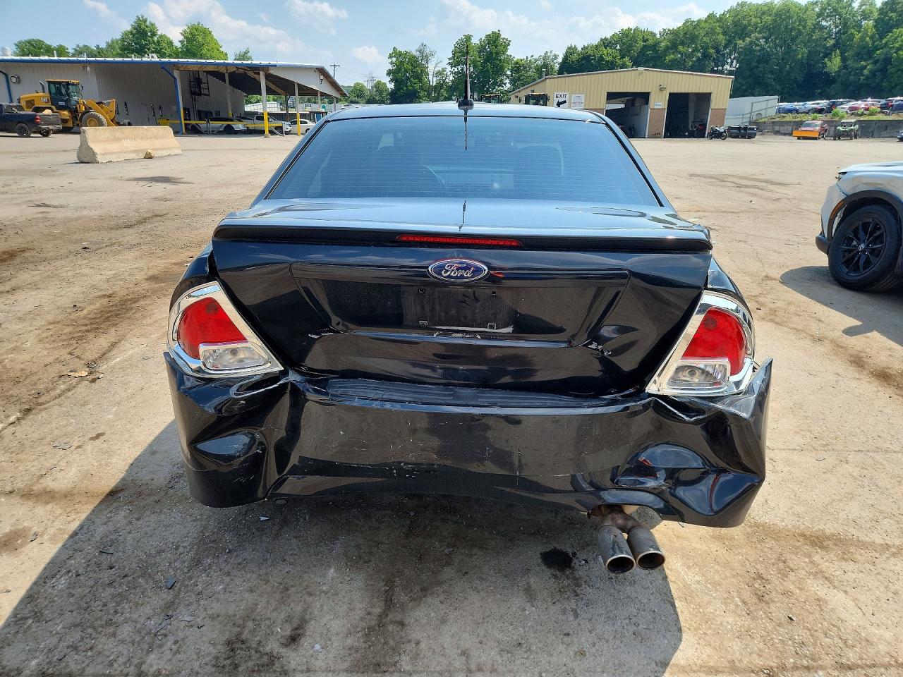 2009 Ford Fusion Se Black vin: 3FAHP07Z39R117335