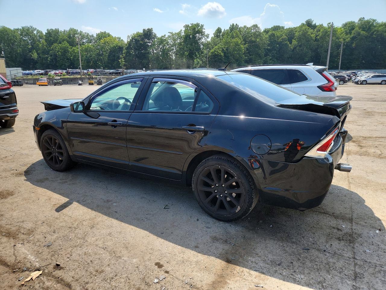 2009 Ford Fusion Se Black vin: 3FAHP07Z39R117335