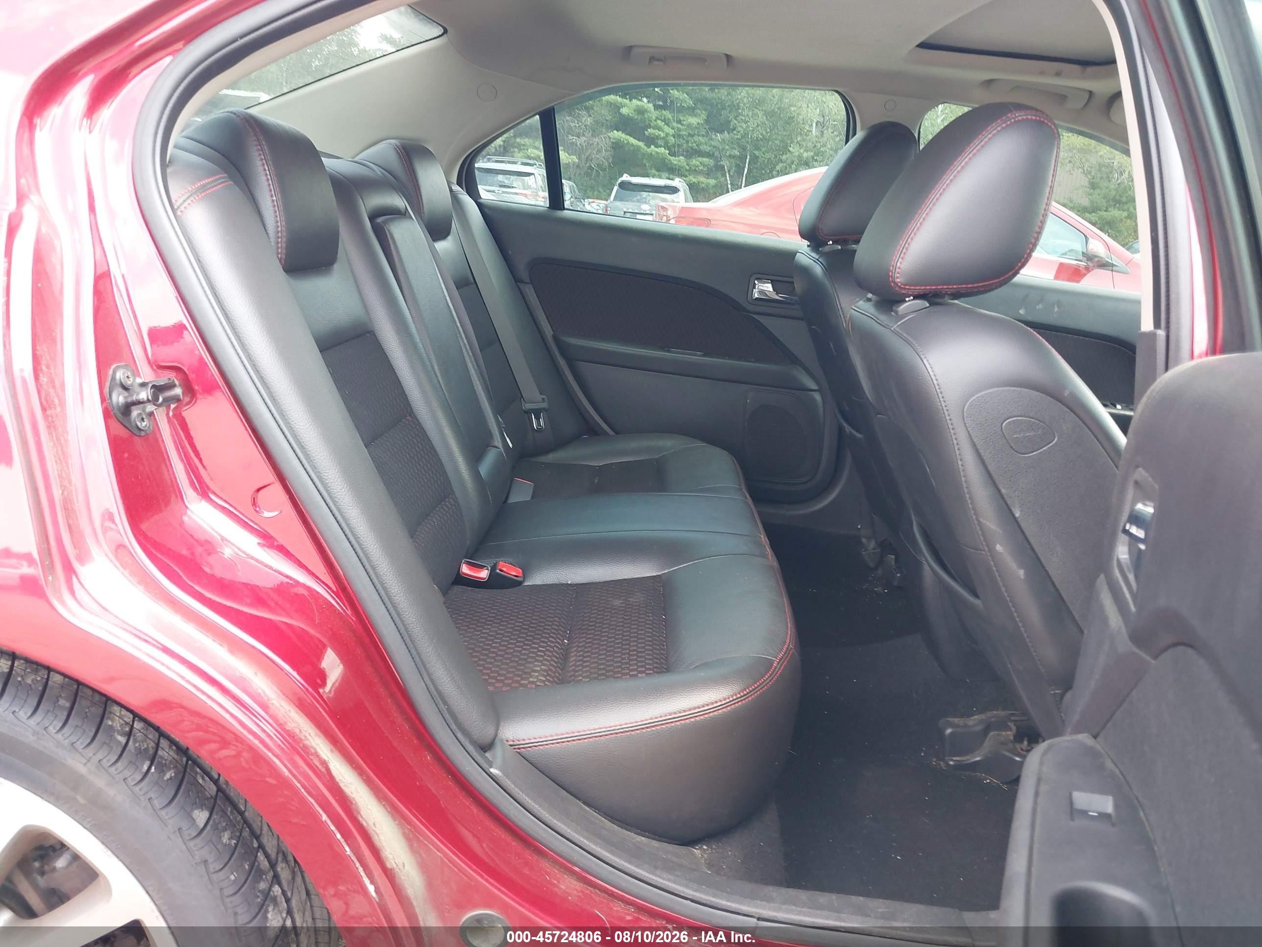 2009 Ford Fusion Se Red vin: 3FAHP07Z39R165613