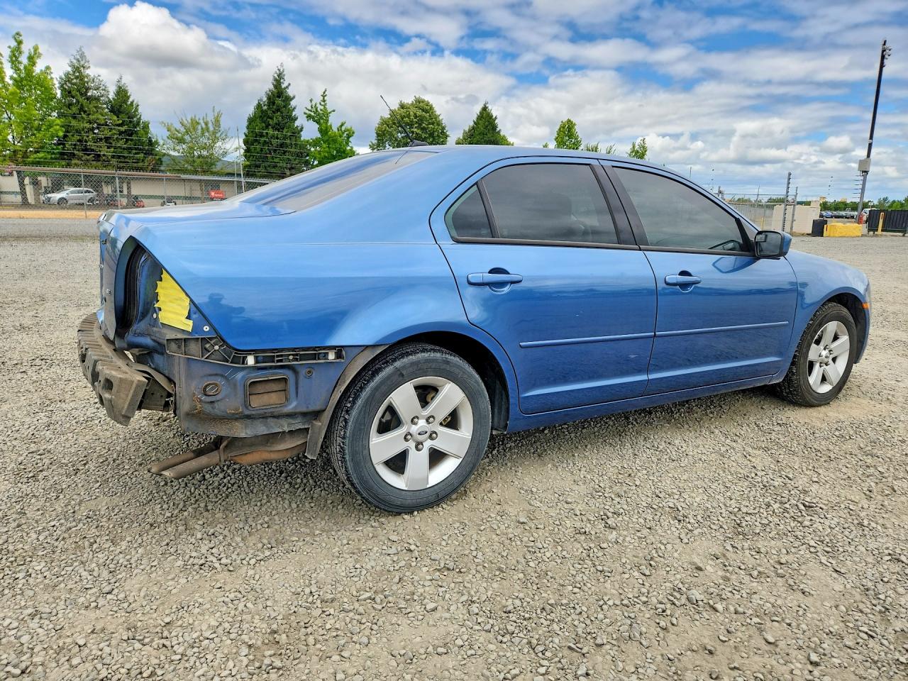 2009 Ford Fusion Se Blue vin: 3FAHP07Z39R185604