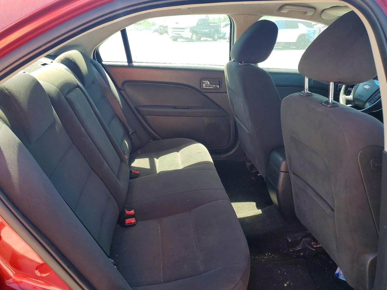 2009 Ford Fusion Se Red vin: 3FAHP07Z39R187823