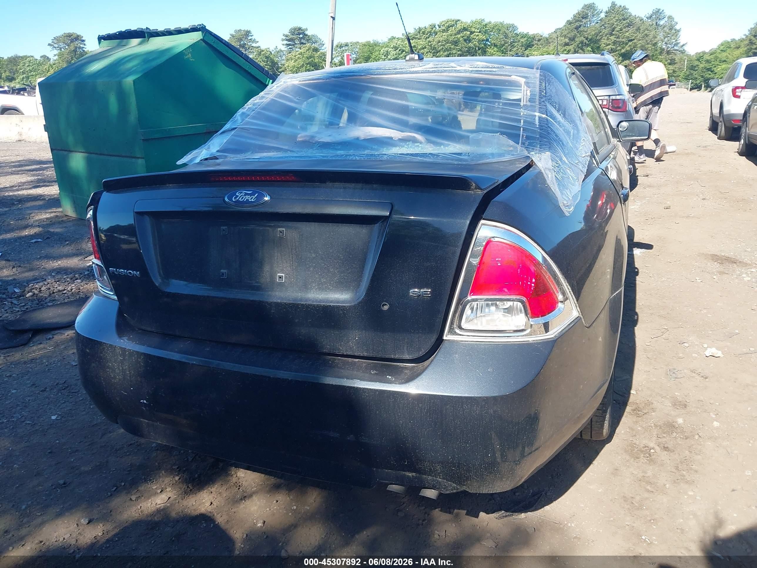 2009 Ford Fusion Se Black vin: 3FAHP07Z39R197803