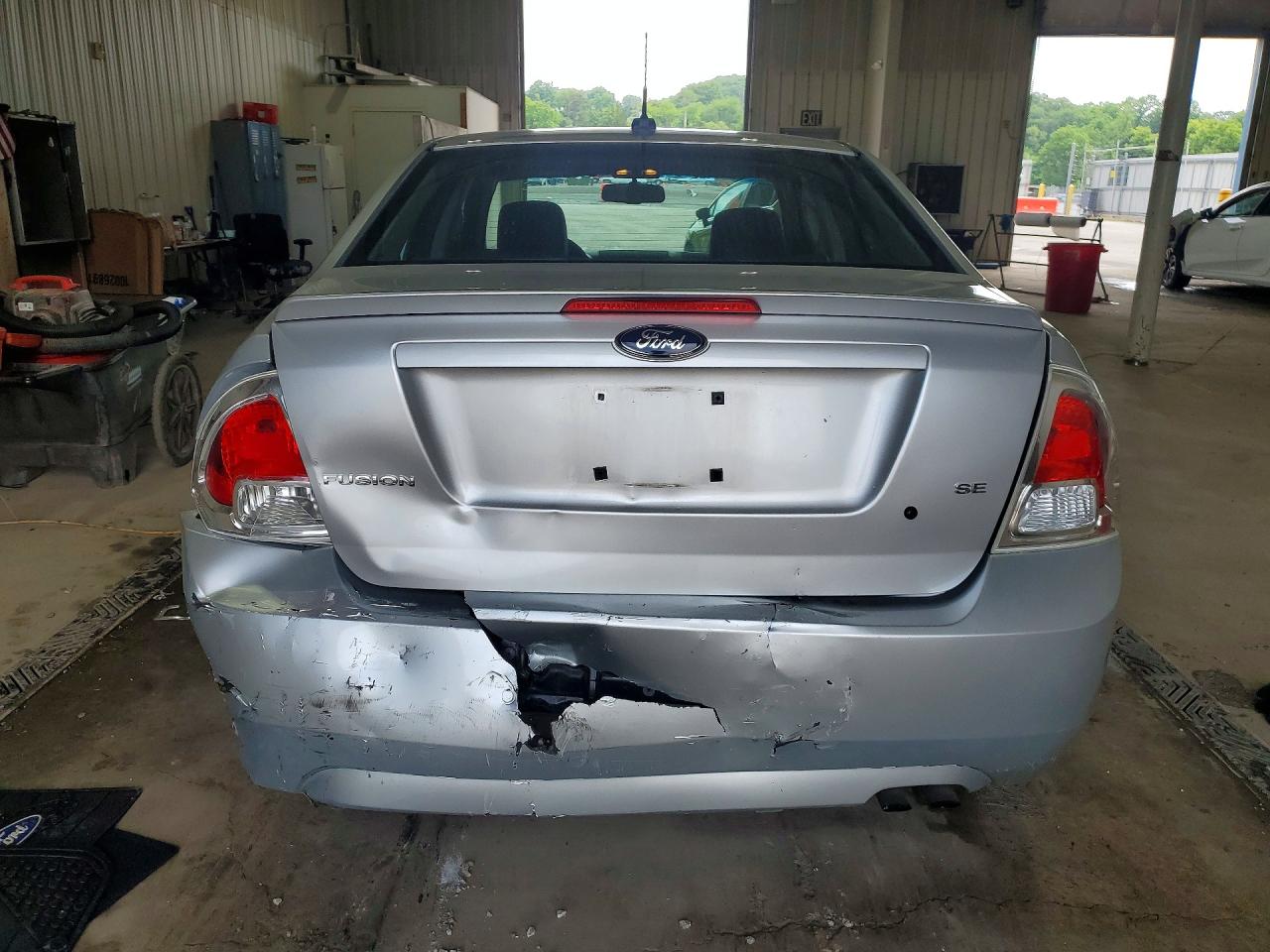 2009 Ford Fusion Se Silver vin: 3FAHP07Z39R211635
