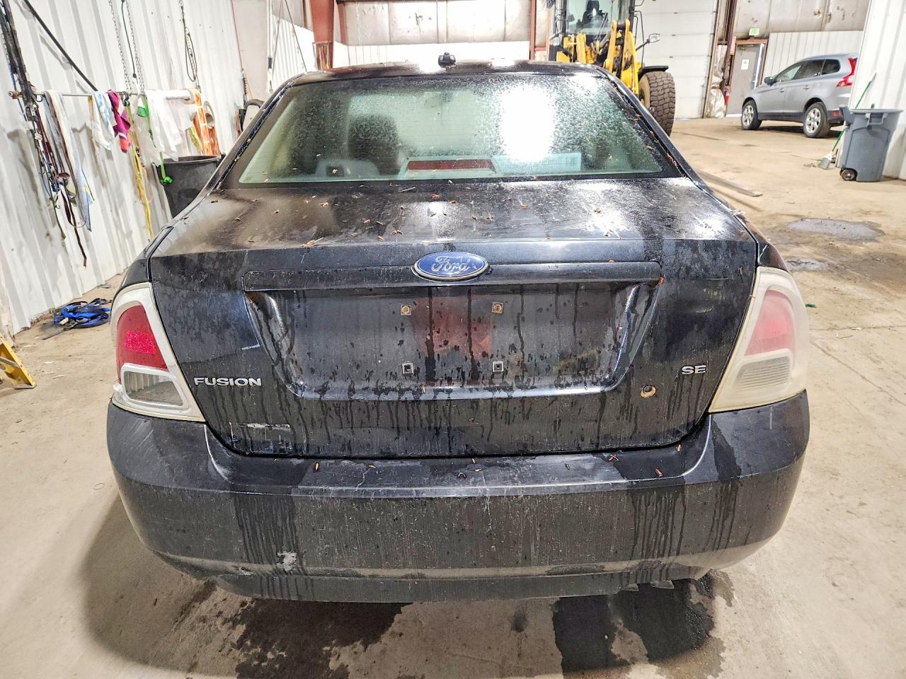 2009 Ford Fusion Se Black vin: 3FAHP07Z39R215006