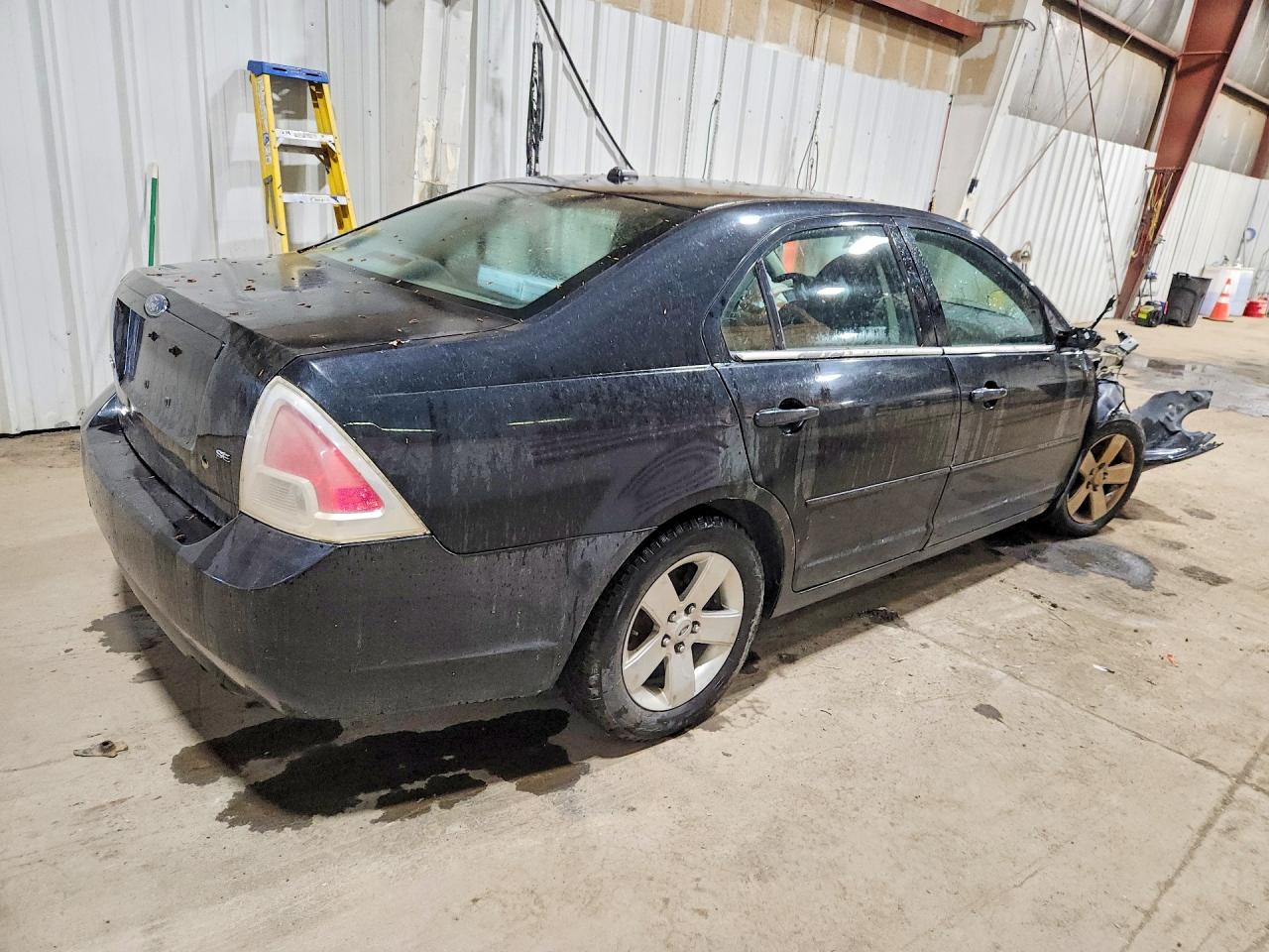 2009 Ford Fusion Se Black vin: 3FAHP07Z39R215006