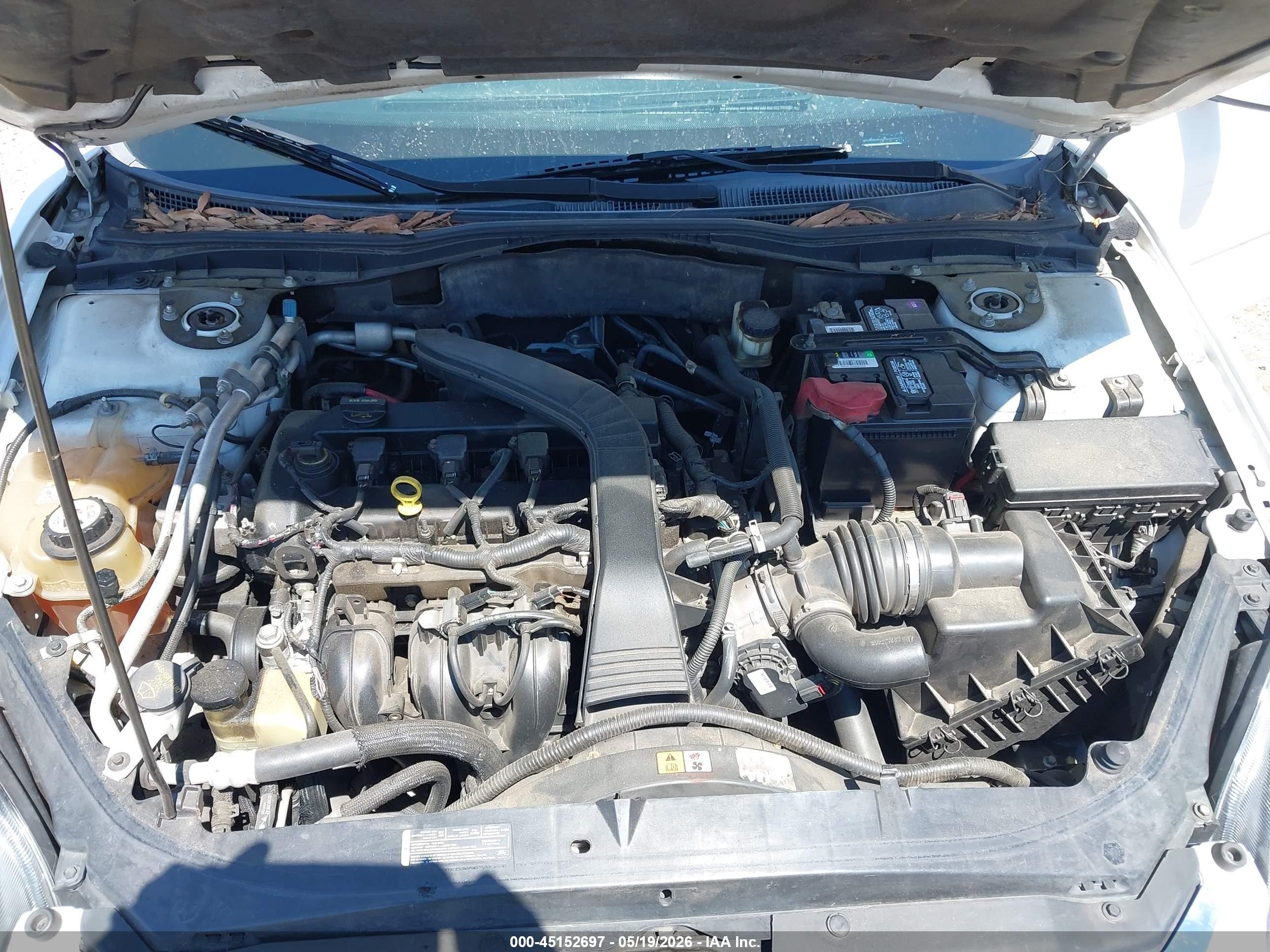 2007 Ford Fusion Se White vin: 3FAHP07Z47R200804